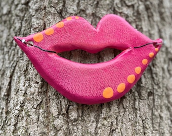 Pink Lips Replacement Tree FaceTree Decoration Lips-mouth