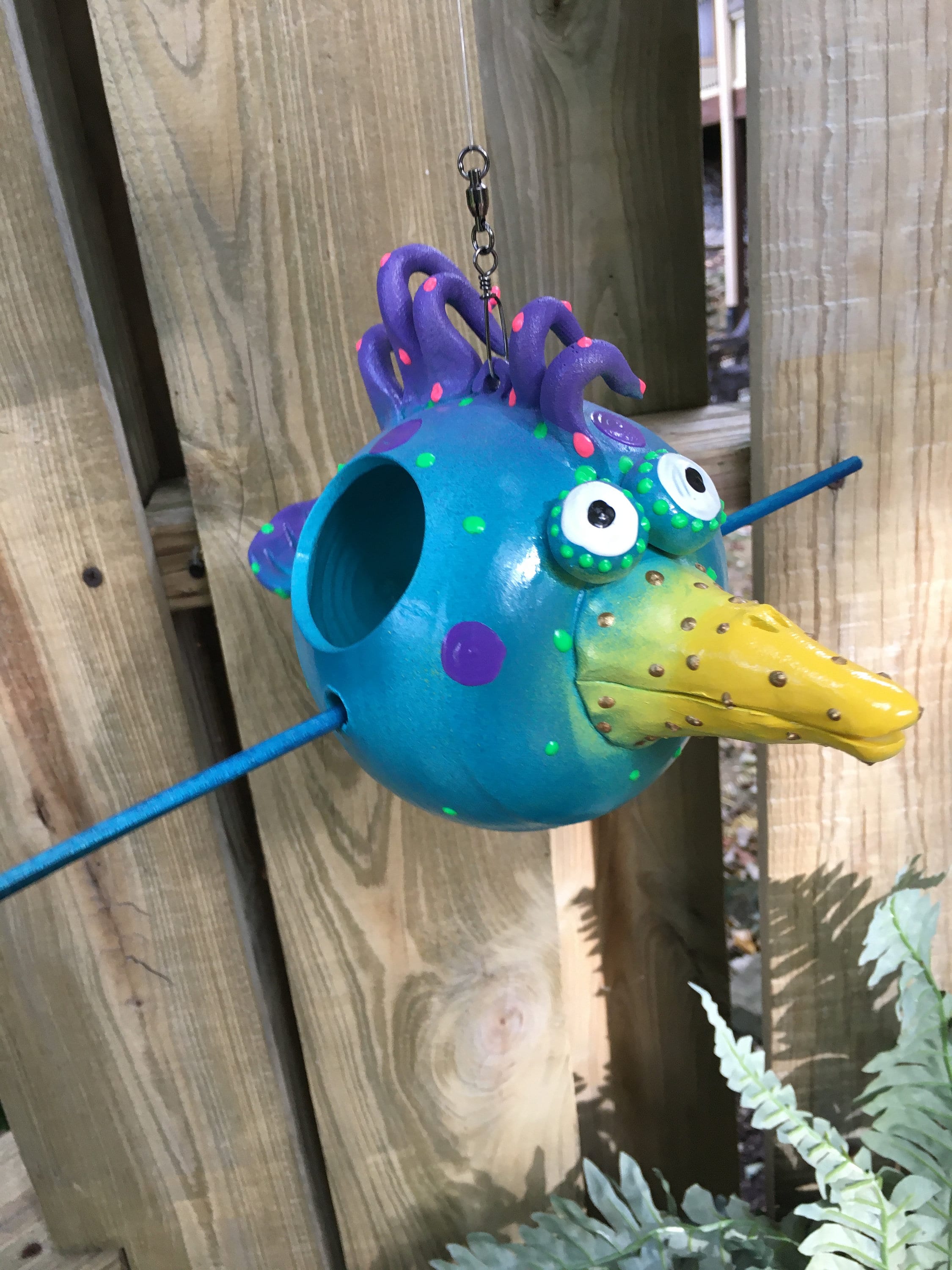 Birdfeeder Outdoor Bird Feeder Garden Decor Ceramic Bird Feeder