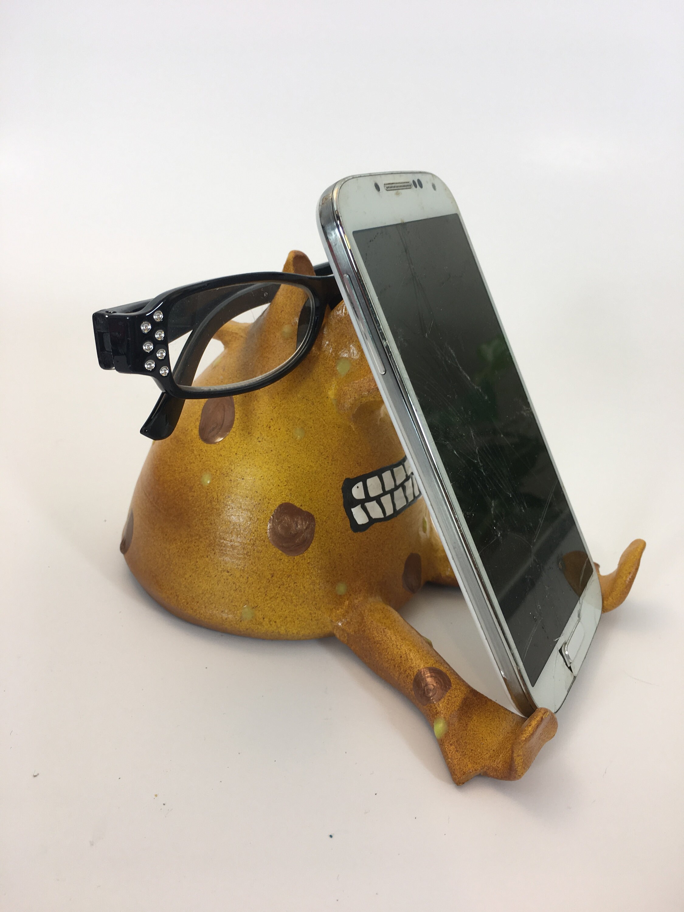 IPHONE STANDEYE GLass Holder ,Cell Phone Desk Stand,Women Gift