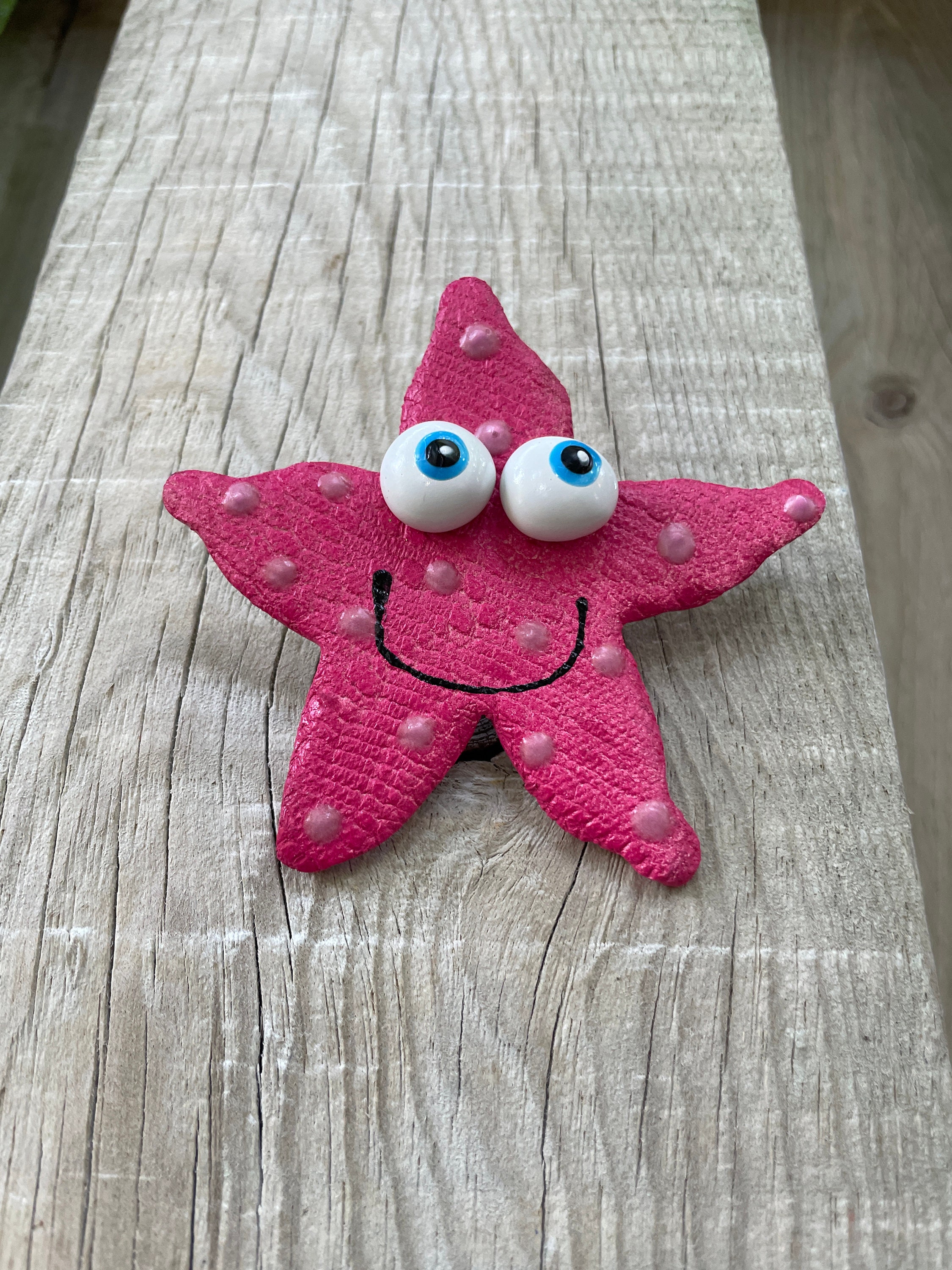 Starfish,Pink Starfish, Fish wall decor, Ocean,Under the Sea, Pottery ...