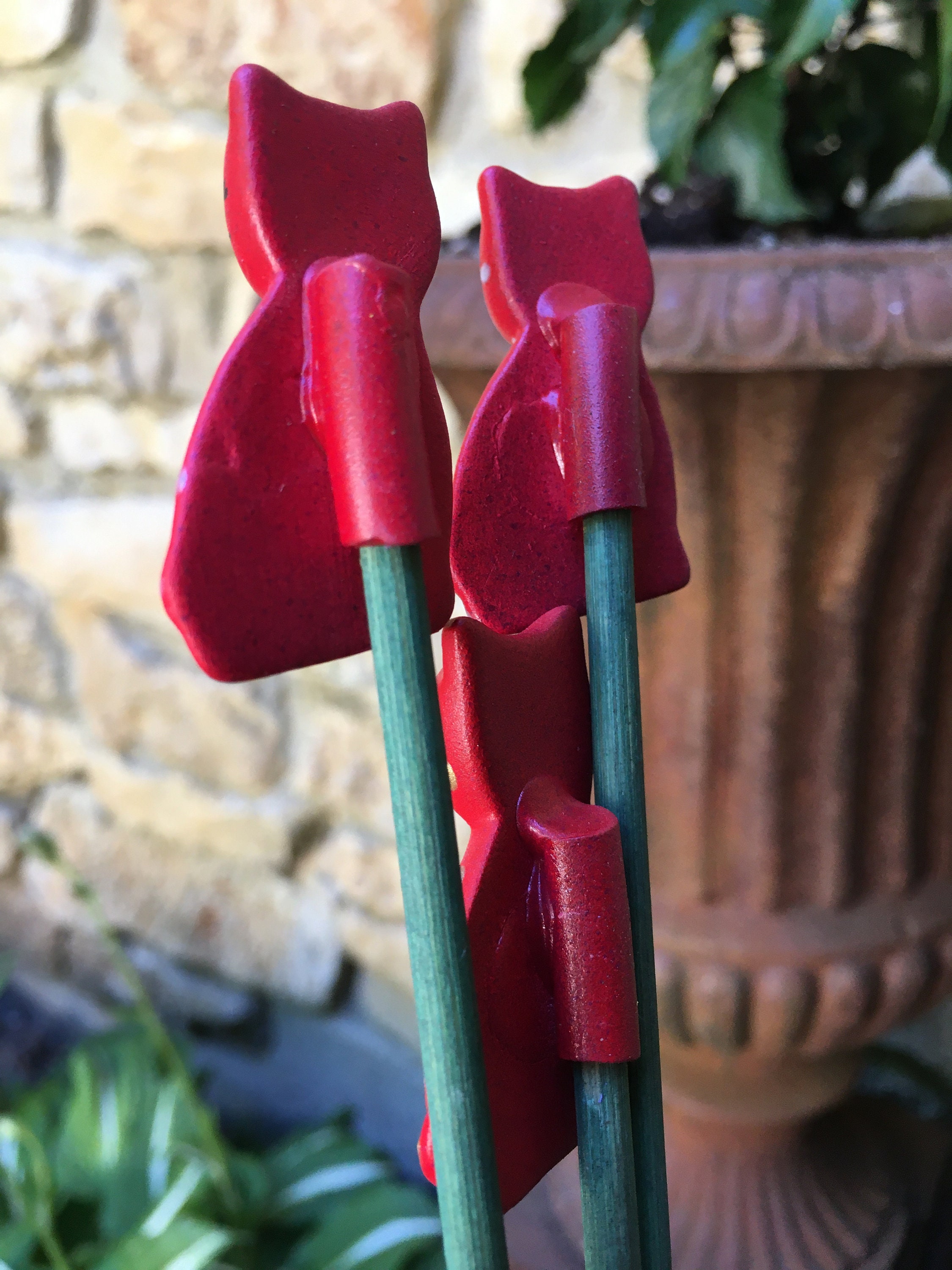 Cat Garden Stakes,Yard Art, Great Gift,Lawn decor,Outdoor garden Stake