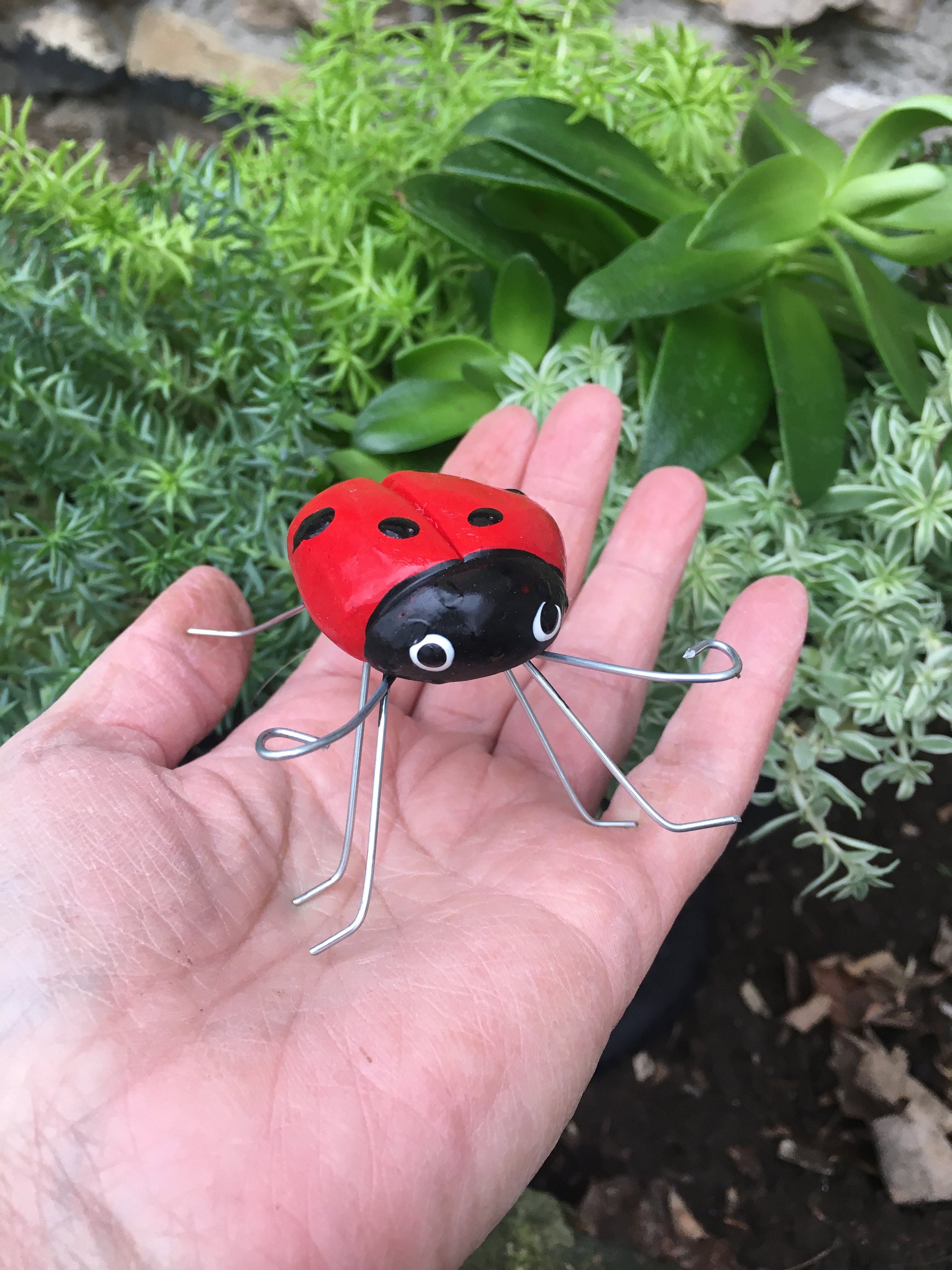 Screen Bug, Screen Bug Sculpture,Clay Screen Bugs, Insect Art Sculpture