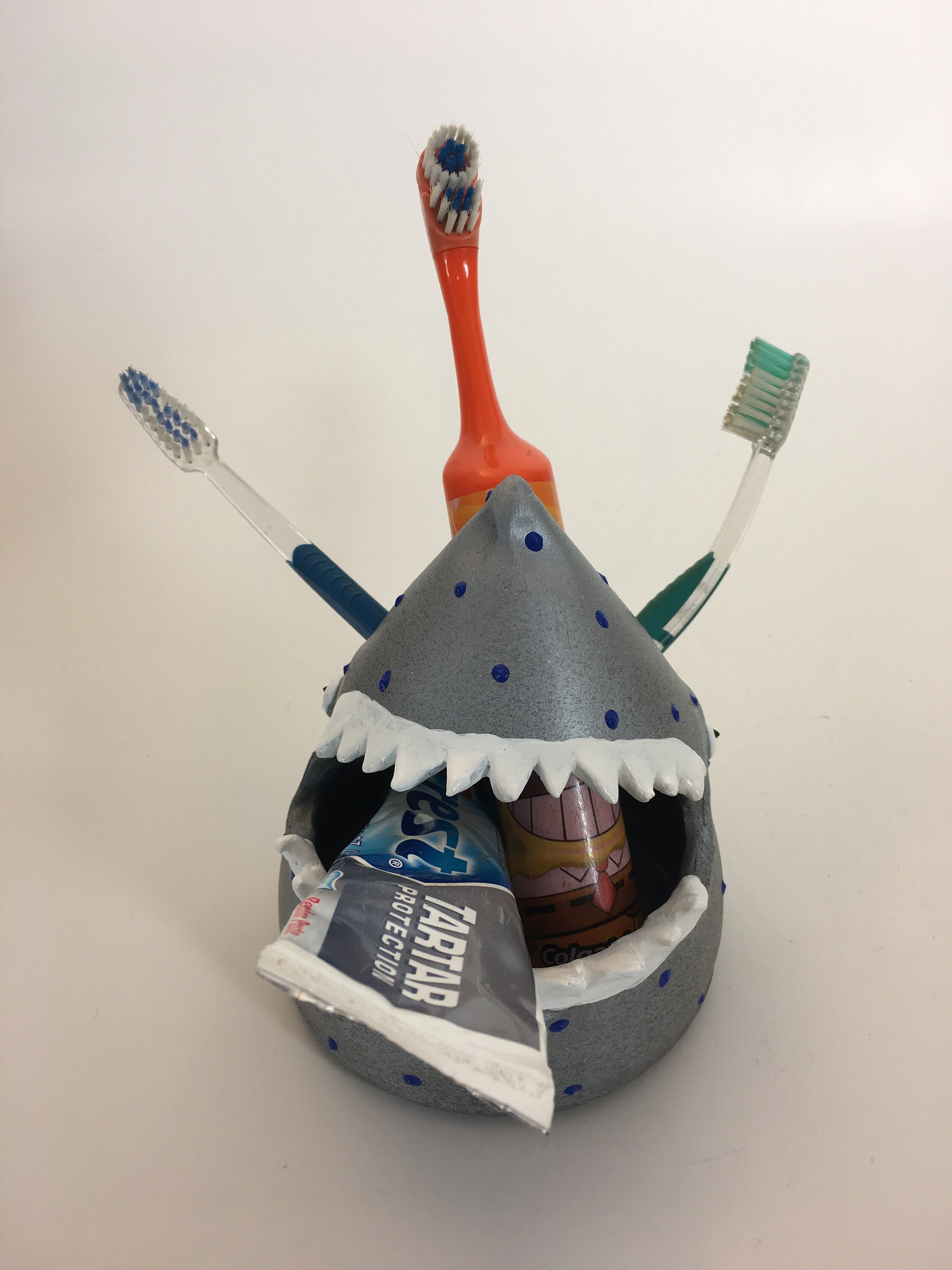 Shark, Toothbrush Holder, Shark Toothbrush Holder, Underwater Fish Room