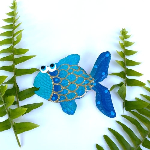 Fish Wall Decorfish Wall Art Beach House Decor Lake House Etsy