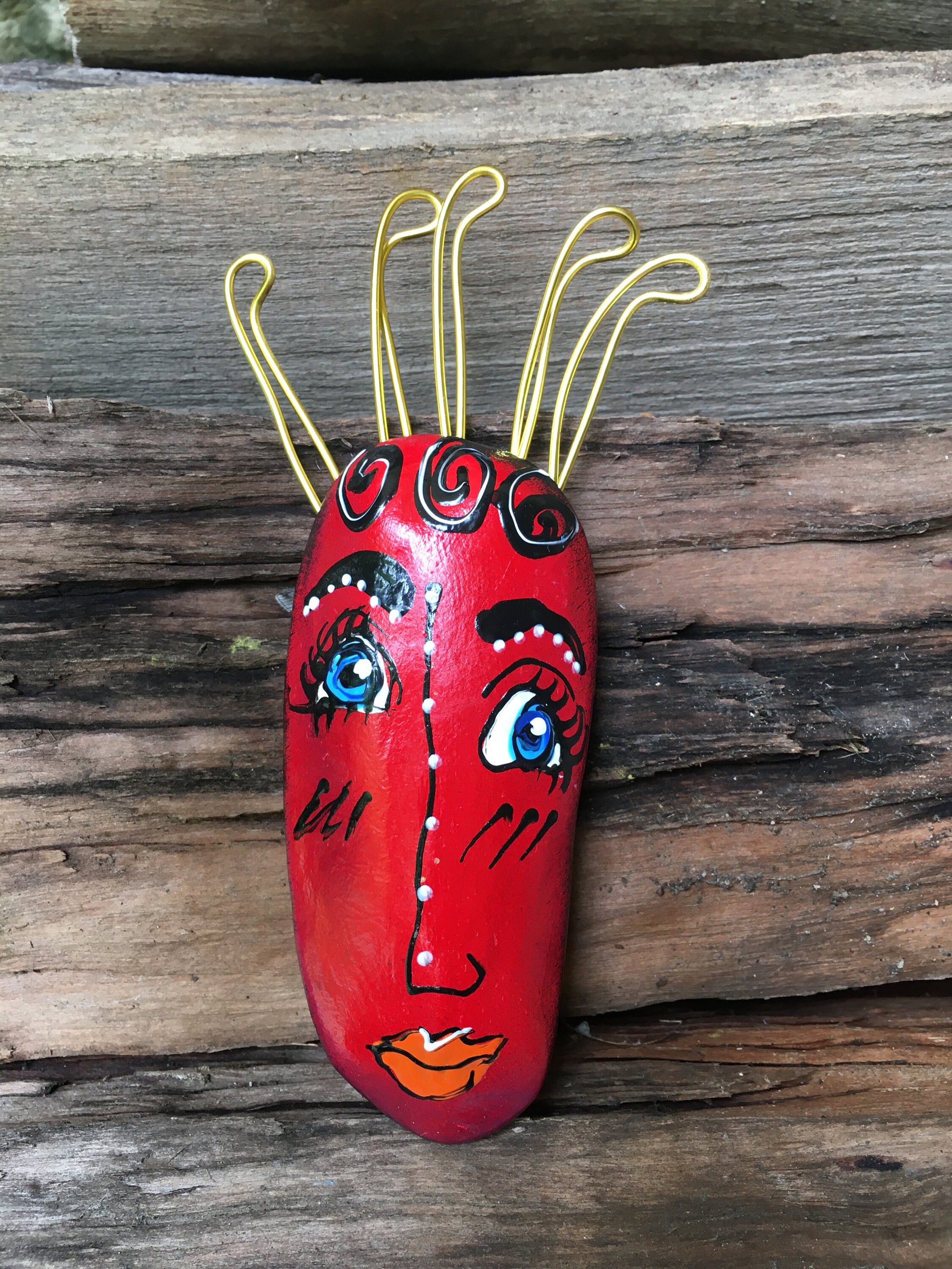 Unique Face Garden Decoration,Home and Living Garden Shed 