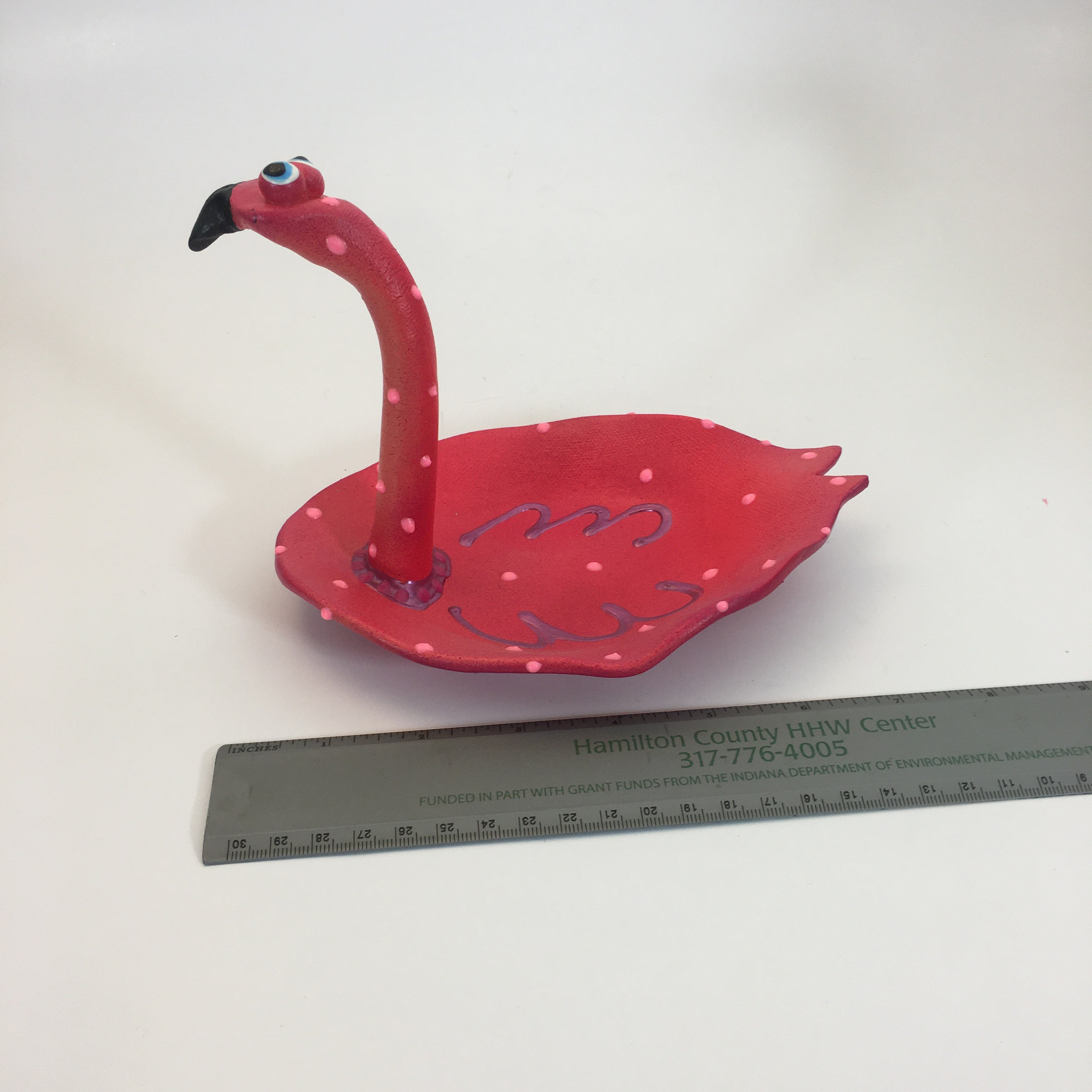 Pink Flamingo Soap Dish Flamingo Soap Dish Jewelry Etsy