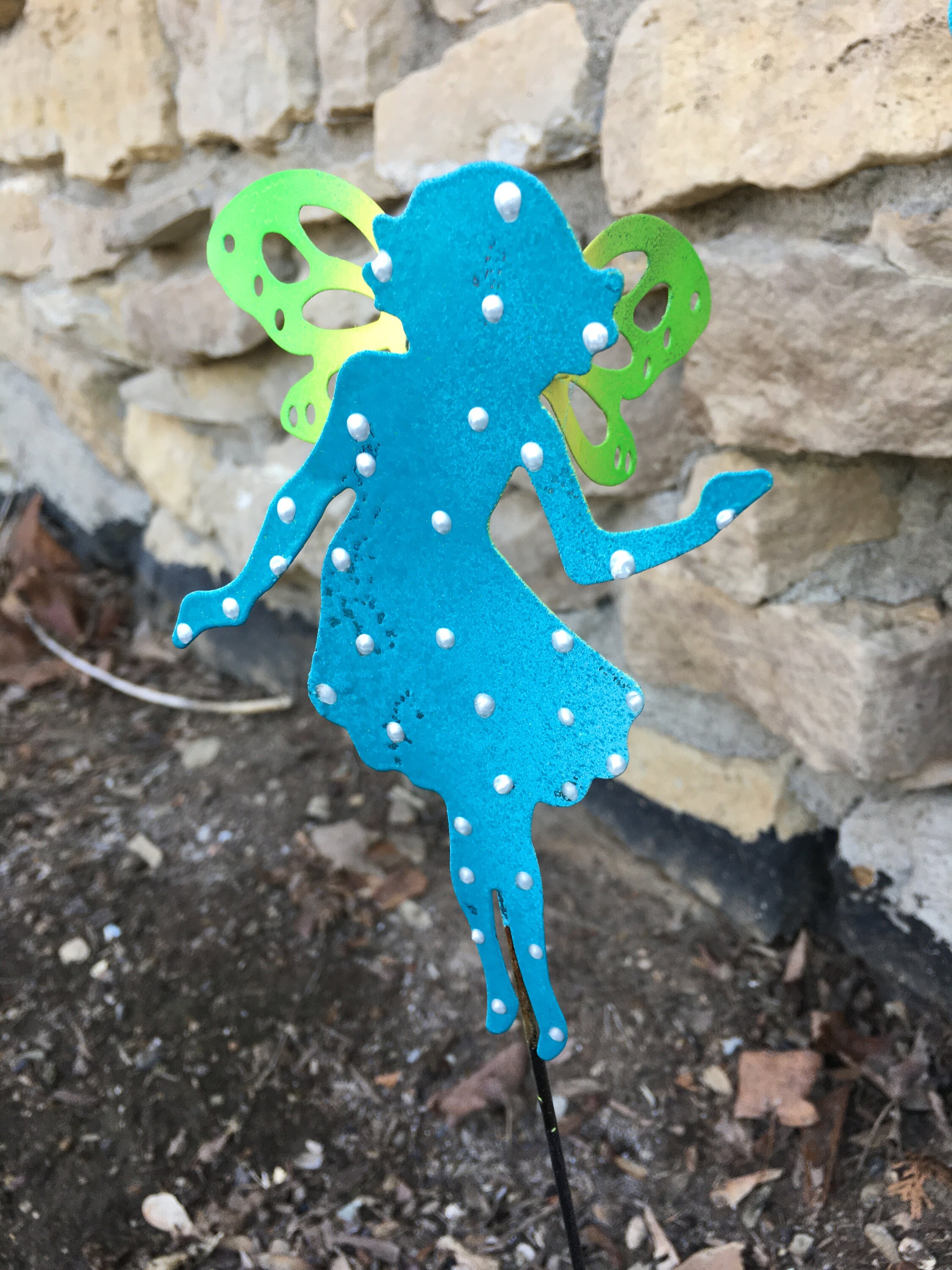 Metal Fairy Garden Stake,Garden Fairy Gifts, Garden Stake, Fairy Art
