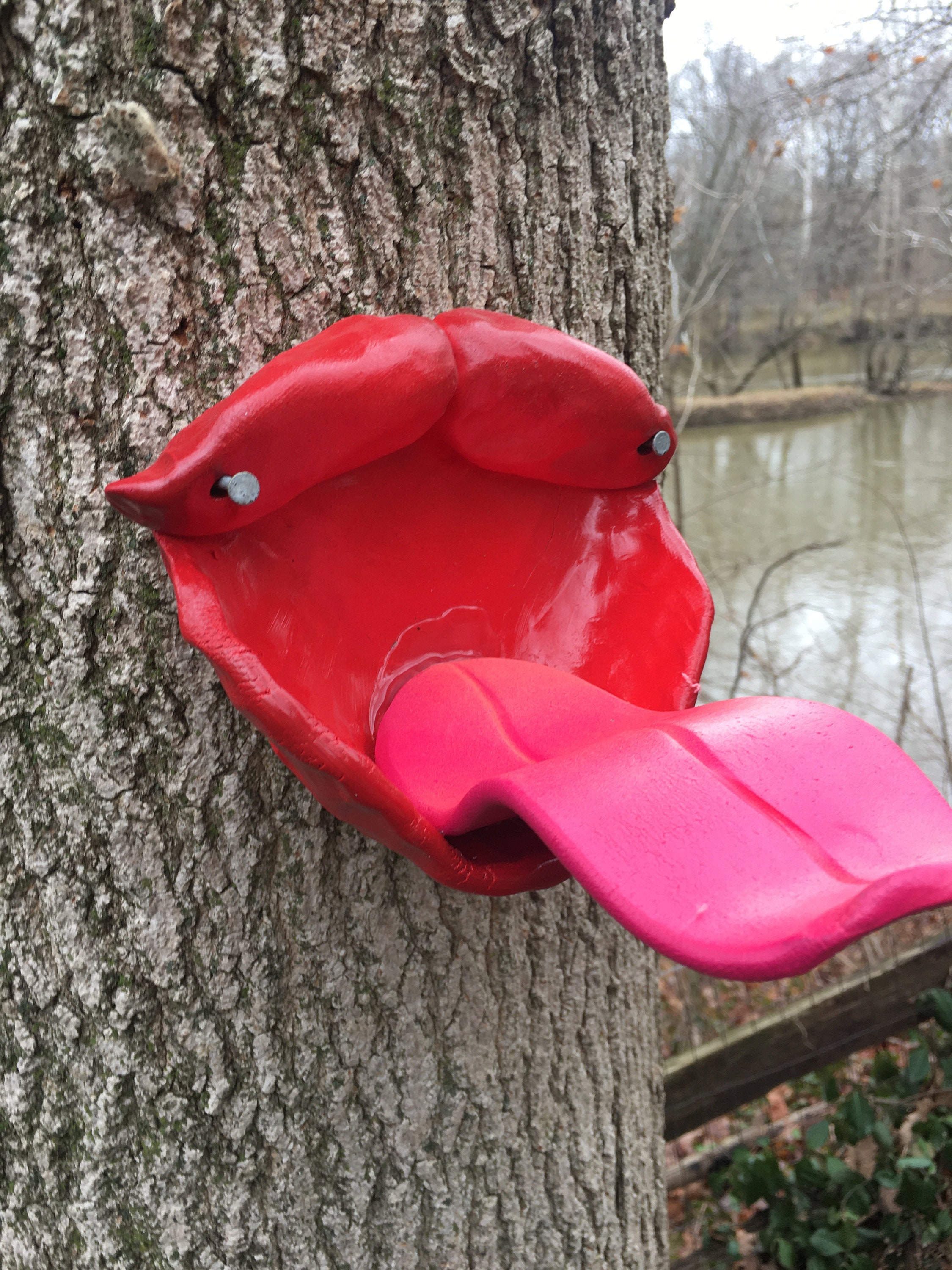 Bird Feeder Tree Face Bird Feeder Decoration Squirrel Feeder Funny Tree