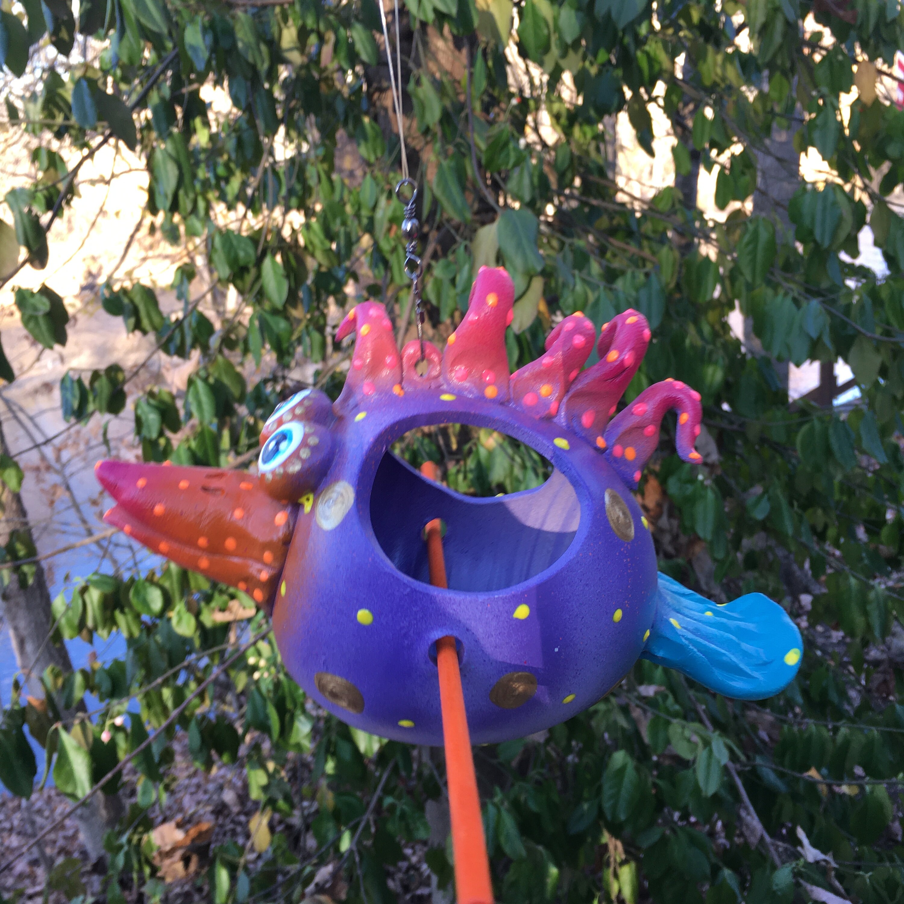 Birdfeeder Outdoor Bird Feeder Garden Decor Ceramic Bird Feeder