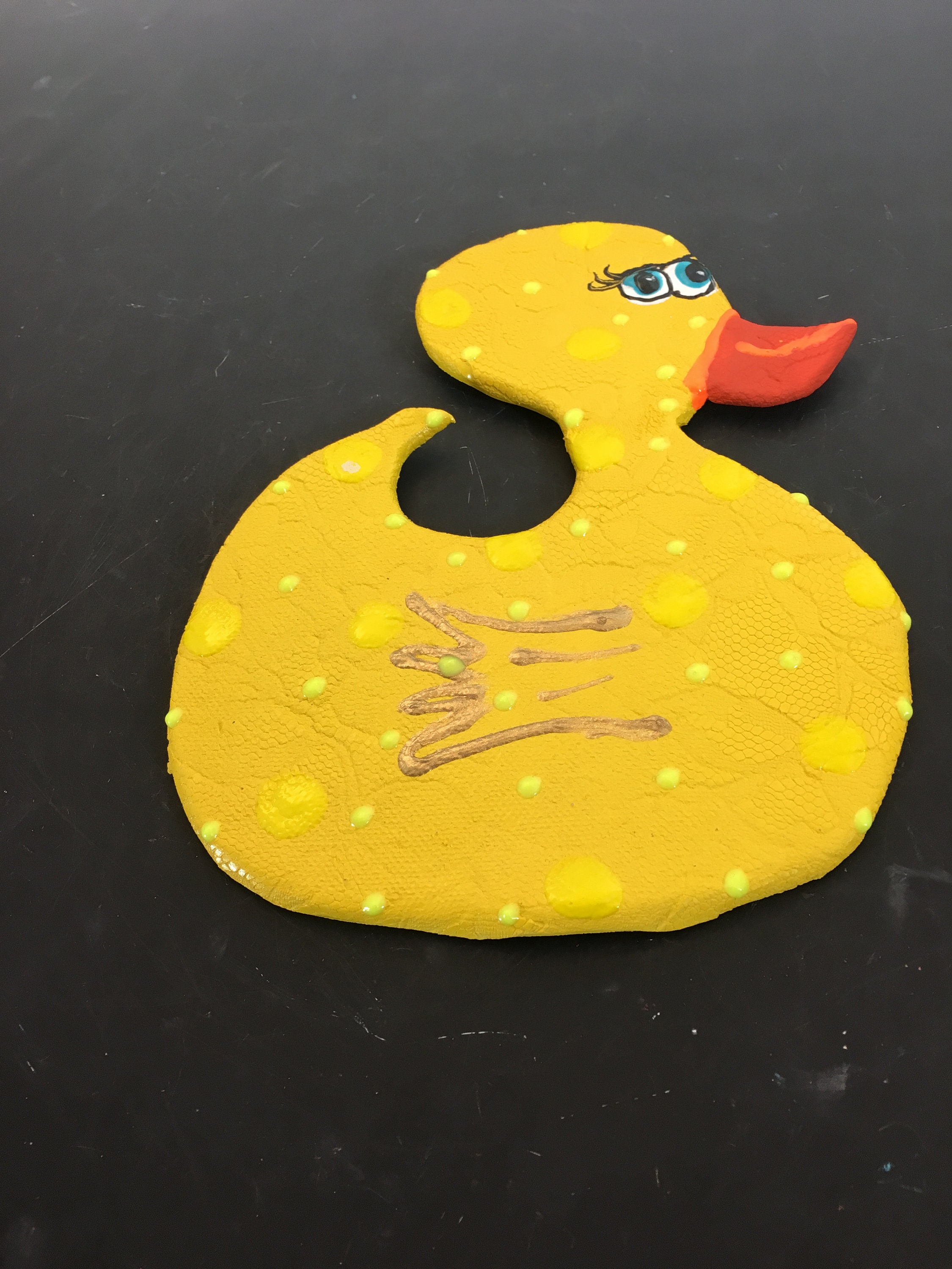 Rubber Ducky,Ceramic Wall Art, Rubber Ducky Bathroom Wall Art