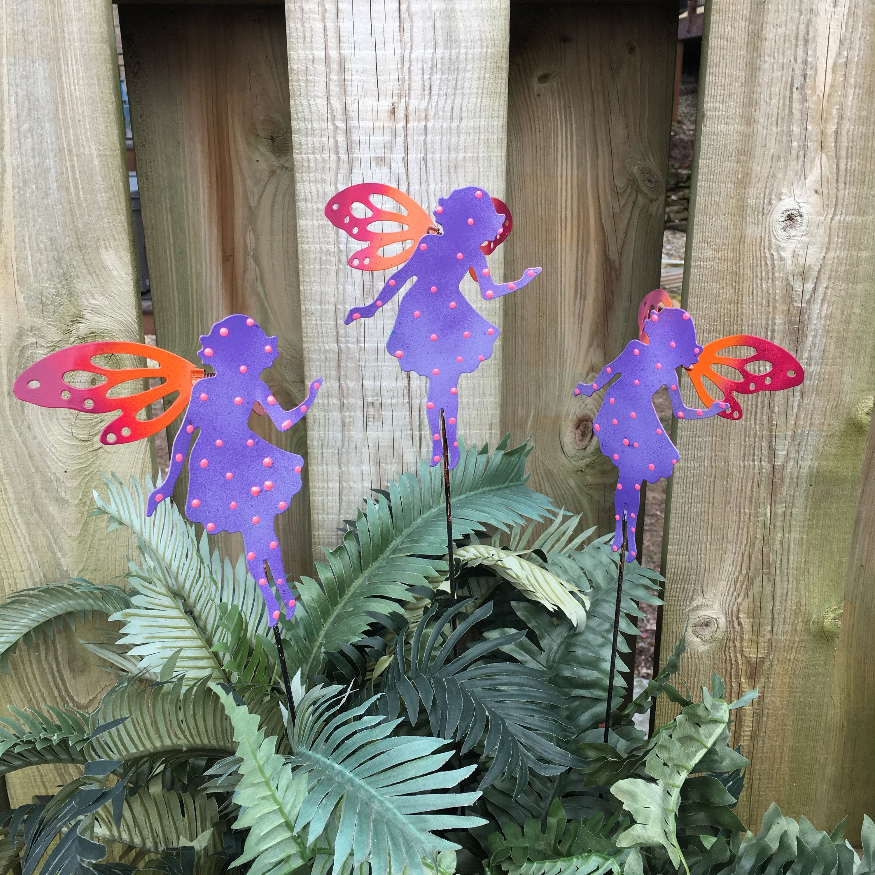 Metal Fairy Garden Stake,Garden Fairy Gifts, Garden Stake, Fairy Art