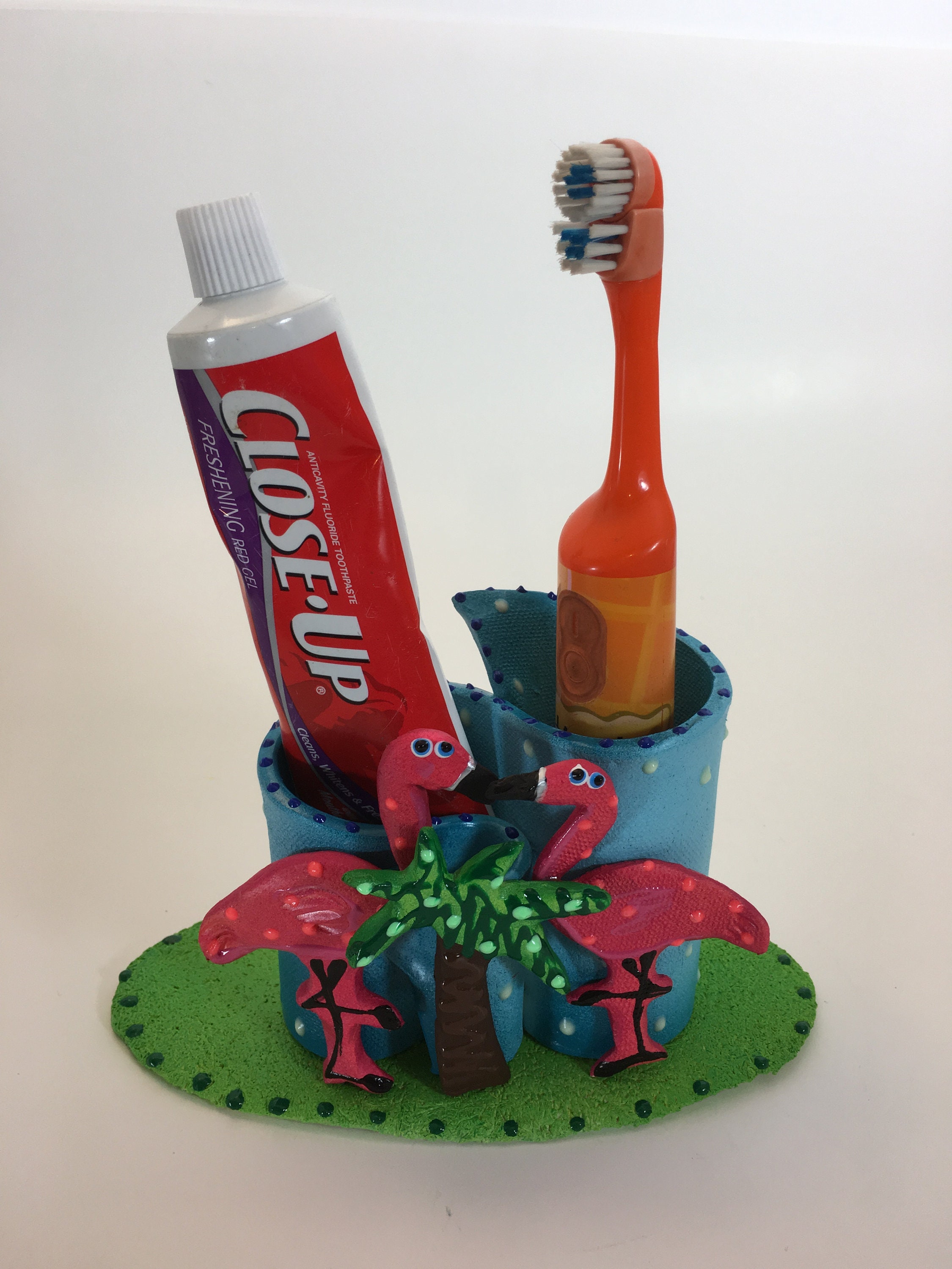 Special order for JOAN Ceramic Pink Flamingo Toothbrush HolderTropicalCoastalCeramic