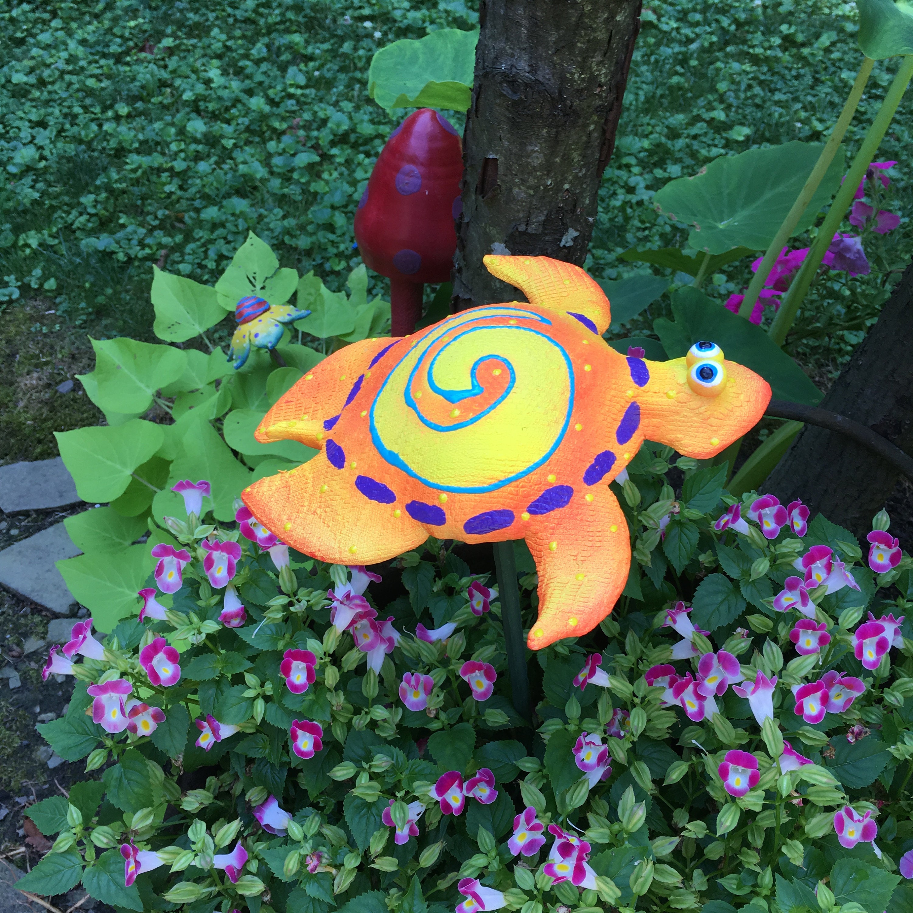 Sea Turtle,Garden Decor, Gifts For Gardeners, Garden Stakes, Garden