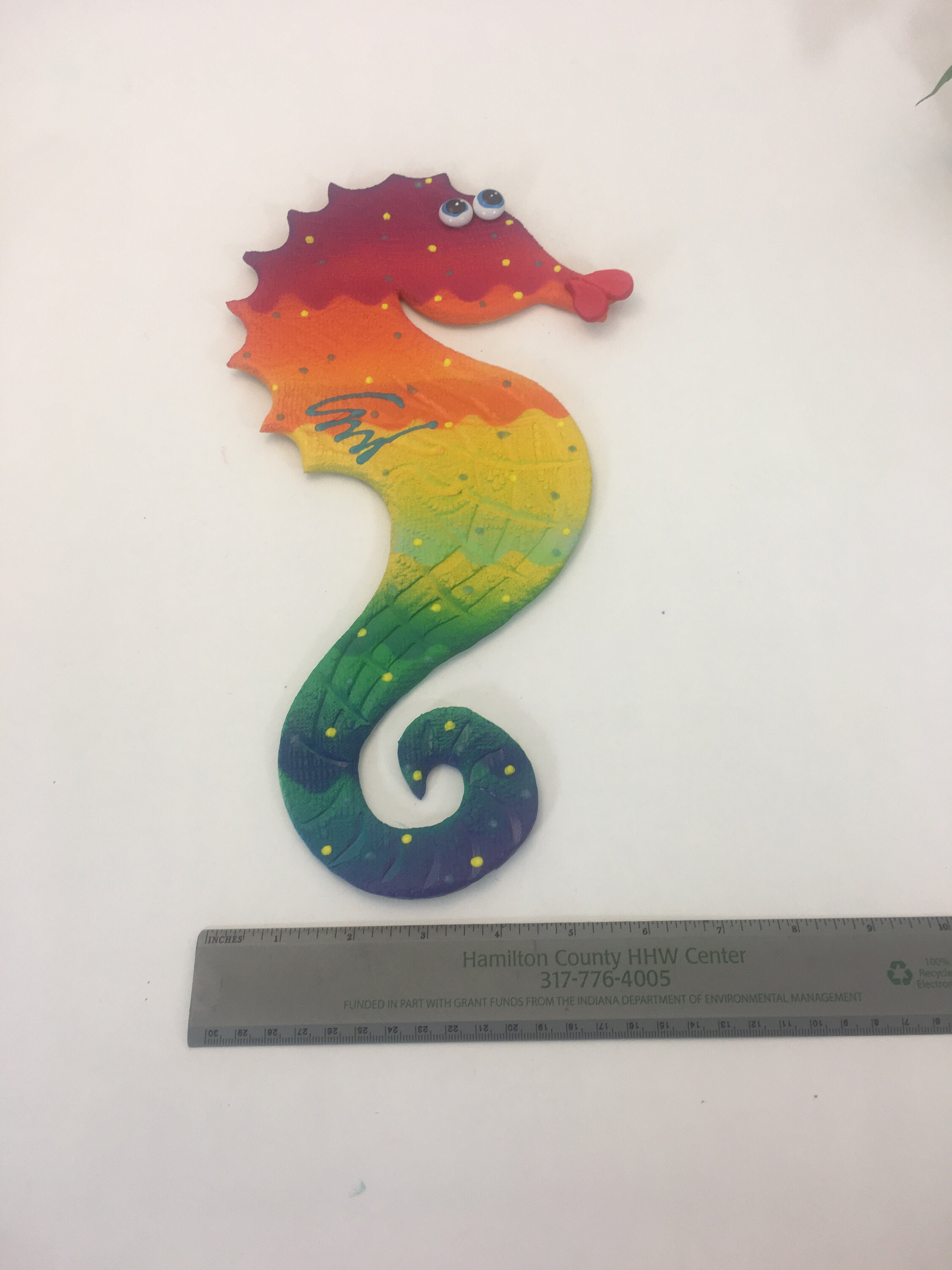 Seahorse, Whimsical wall hanging Seahorse, Beach Theme