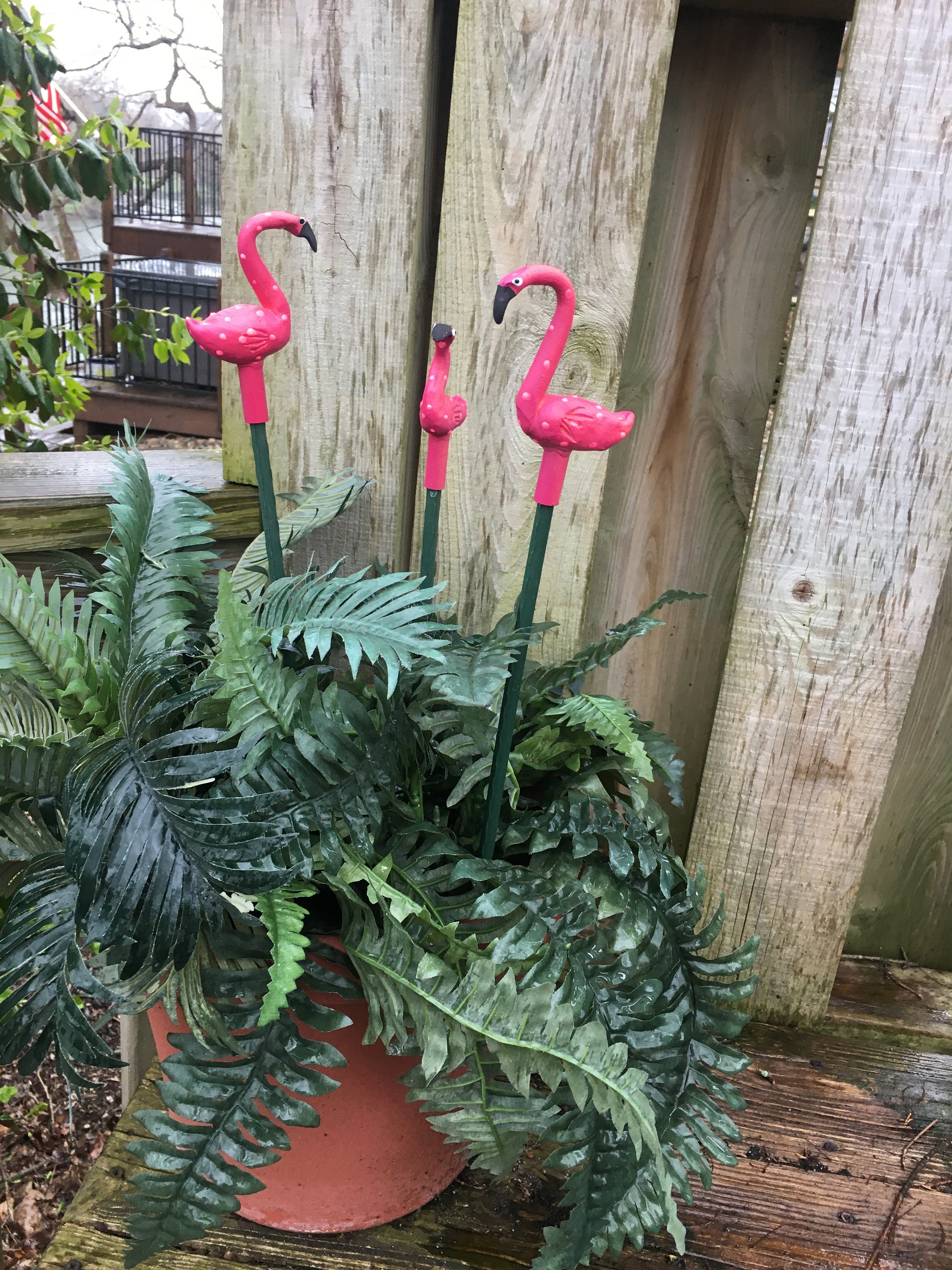flamingo garden stakes flamingo garden stakes