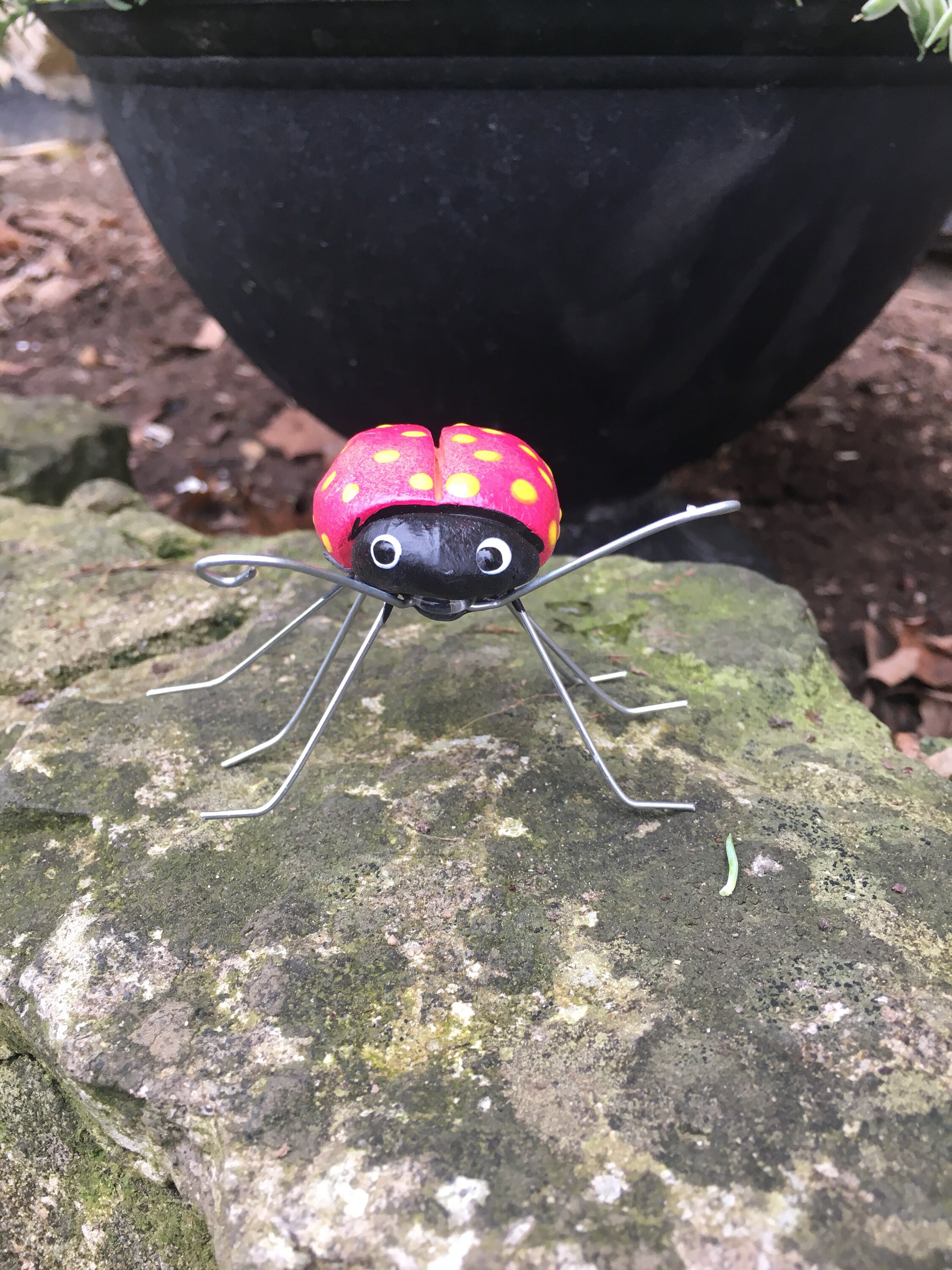 Screen Bug, Screen Bug Sculpture,Clay Screen Bugs, Insect Art Sculpture