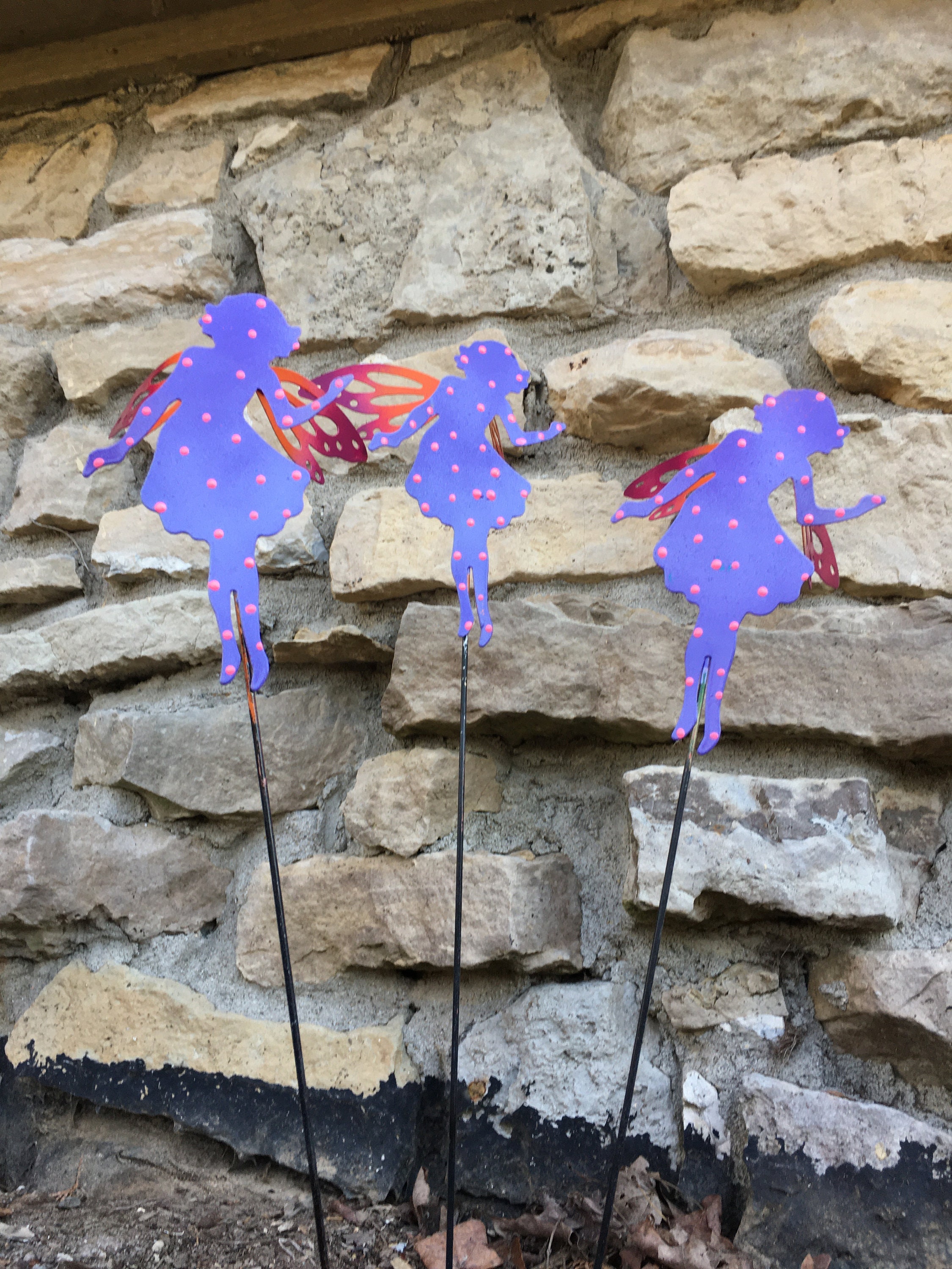 Metal Fairy Garden Stake,Garden Fairy Gifts, Garden Stake, Fairy Art