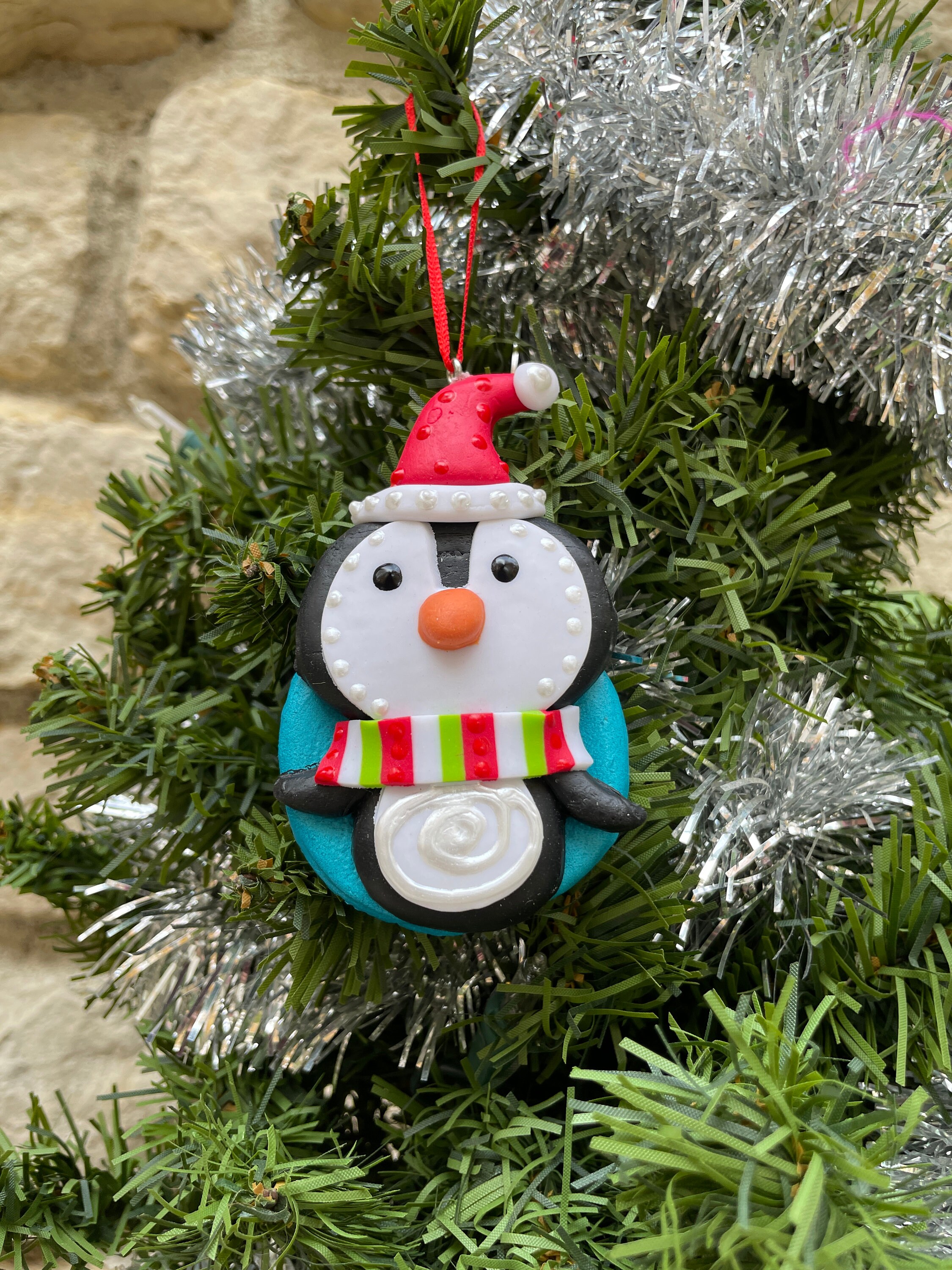 Penguin Ornament Santa Penguin Gifts Under 20 Bucks Handmade Ornament penguin-ornament-santa-penguin-gifts-under-20-bucks-handmade-ornament