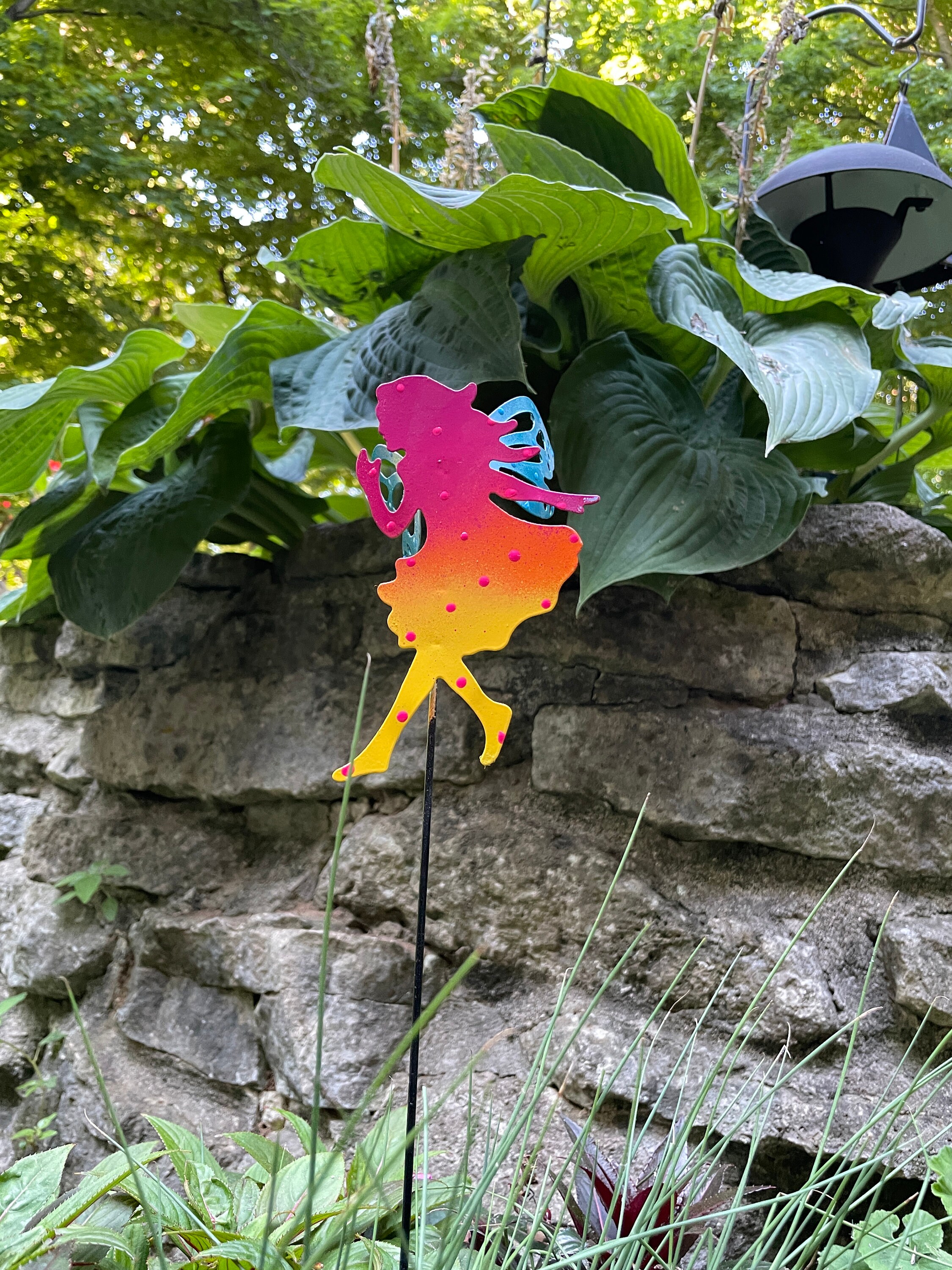Metal Fairy Garden Stake,Garden Fairy Gifts, Garden Stake, Fairy Art