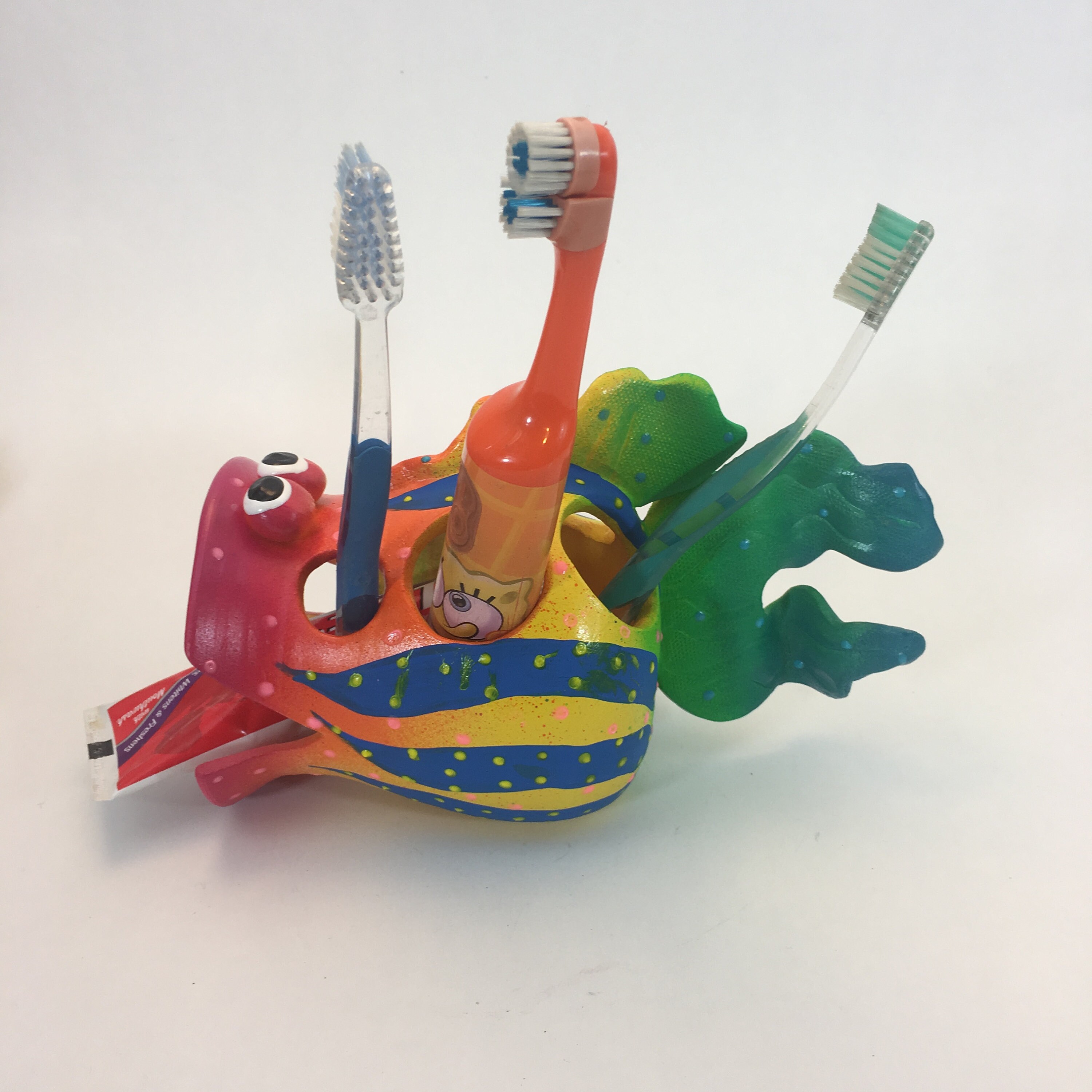 Kids Toothbrush holder,Children's Toothbrush Holder, Ocean,Under the