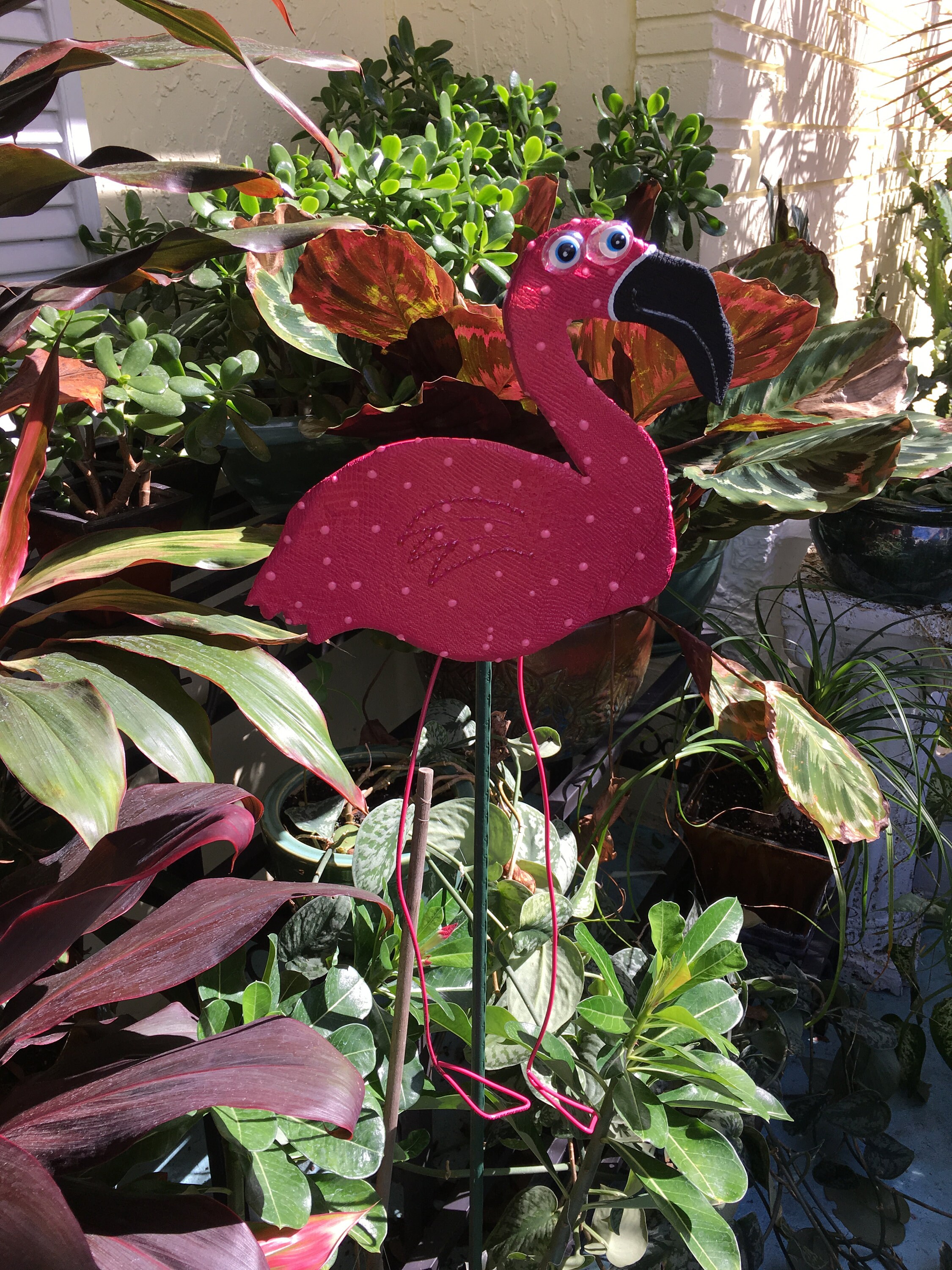 flamingo garden stakes flamingo garden stakes