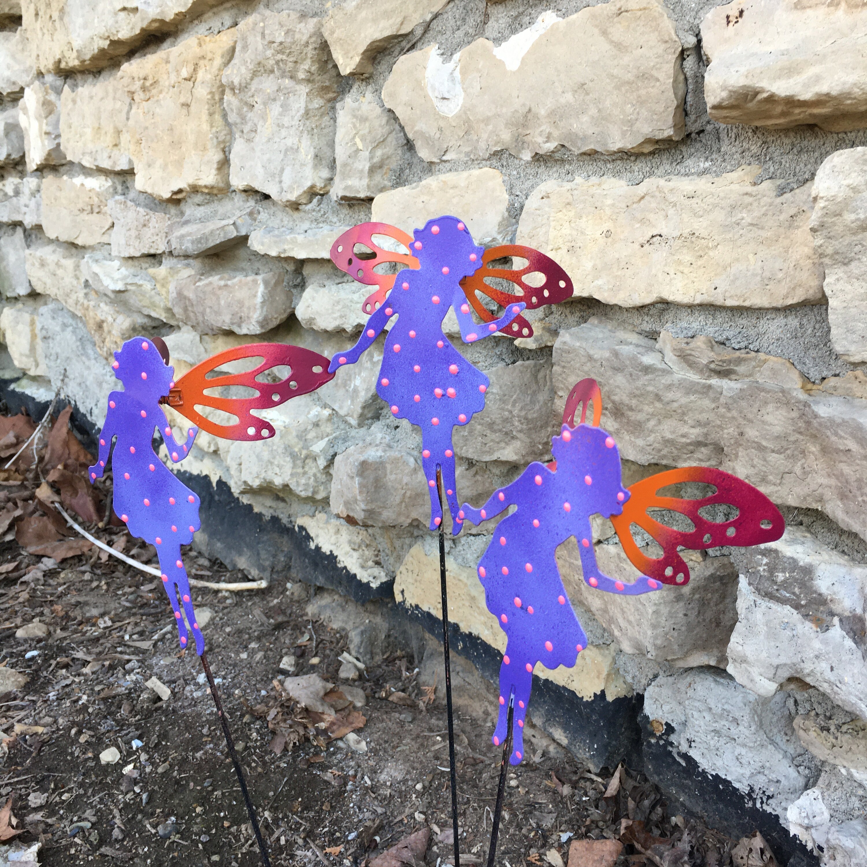 Metal Fairy Garden Stake,Garden Fairy Gifts, Garden Stake, Fairy Art