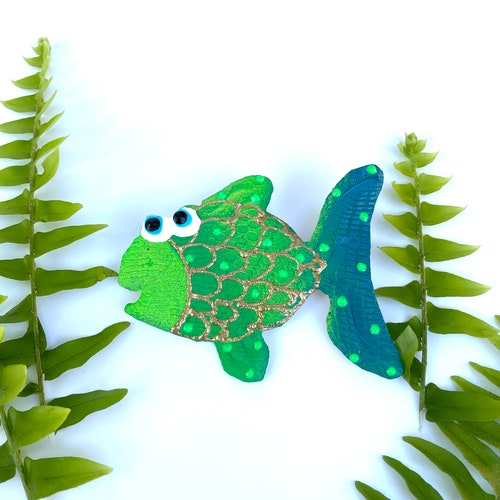 Fish Wall Decorfish Wall Art Beach House Decor Lake House Etsy