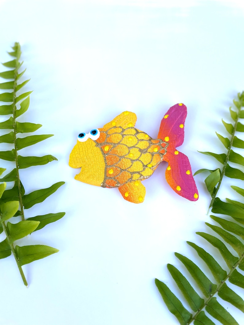 Fish Wall Decorfish Wall Art Beach House Decor Lake House Etsy