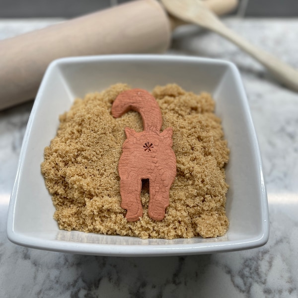 Brown Sugar Saver Cat Butt Sugar Saver Kitchen Gift Sugar Softener Disk Baker's Gift Food prep  Essential Oil Diffuser Funny Gift Cat Lover
