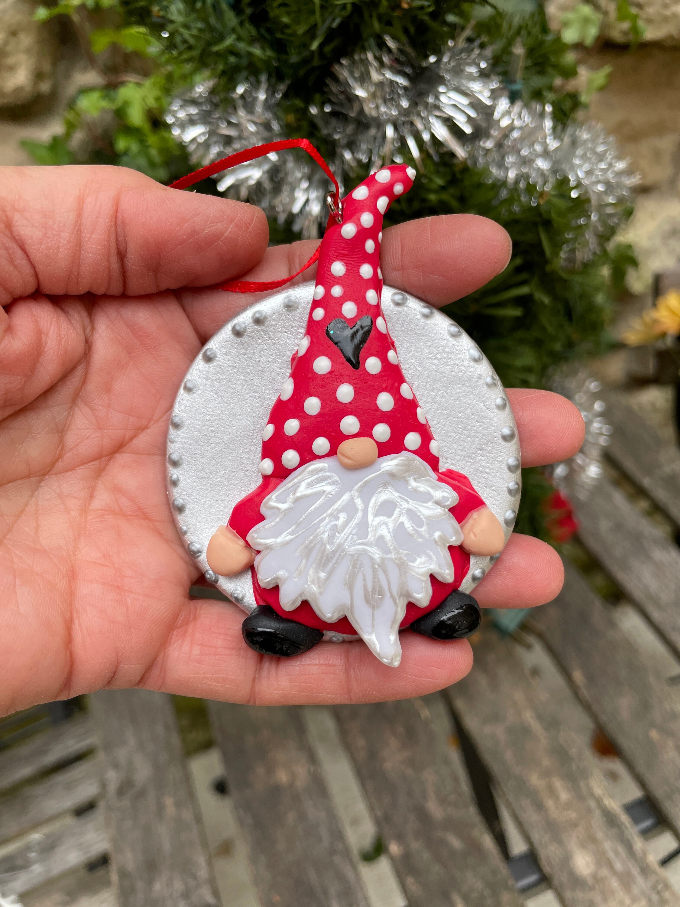 Santa Gnome Ornament Santa Claus Gnome Gifts Under 20 Bucks Handmade Santa Gnome Ornament Santa Claus Gnome Gifts Under 20 Bucks Handmade