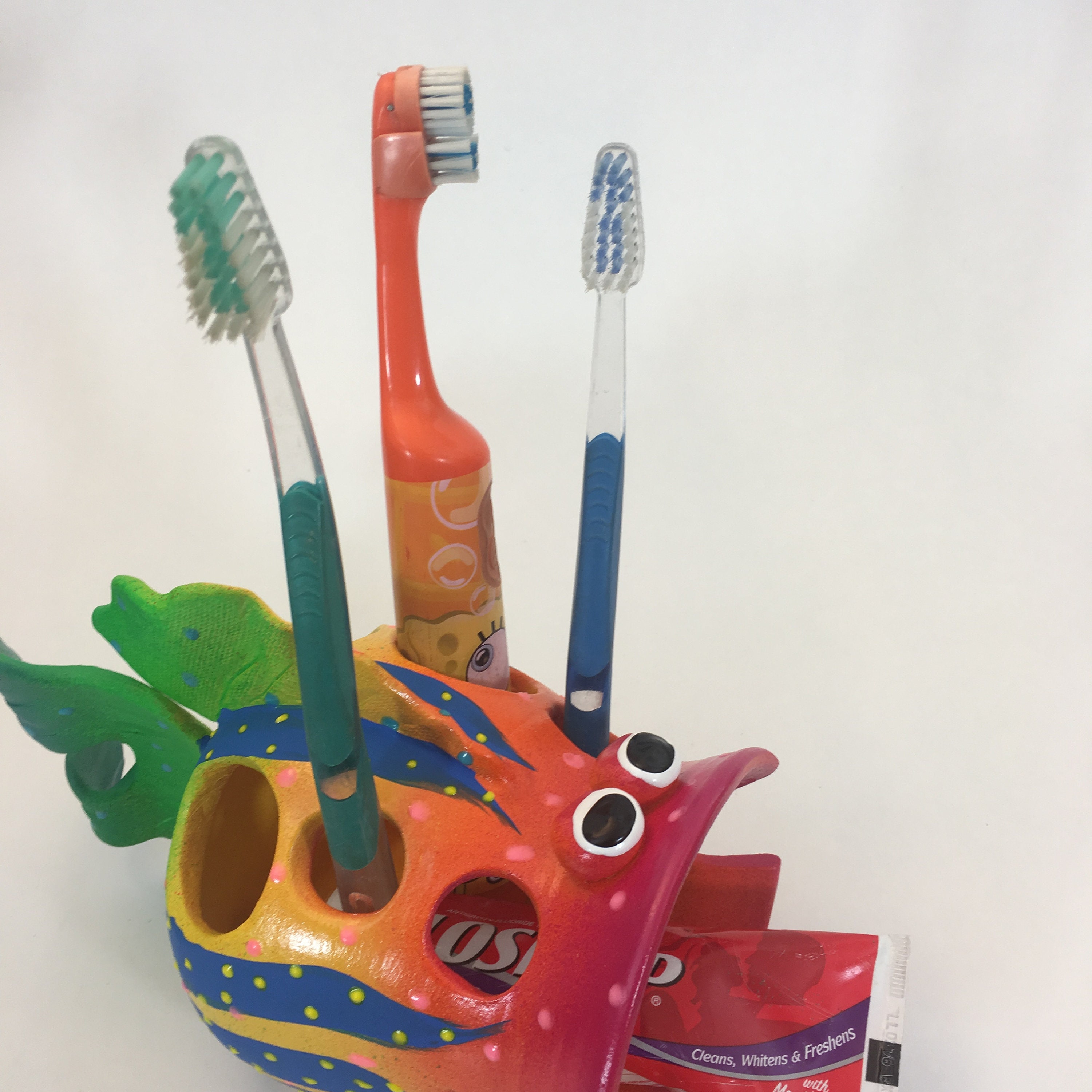 Kids Toothbrush holder,Children's Toothbrush Holder, Ocean,Under the