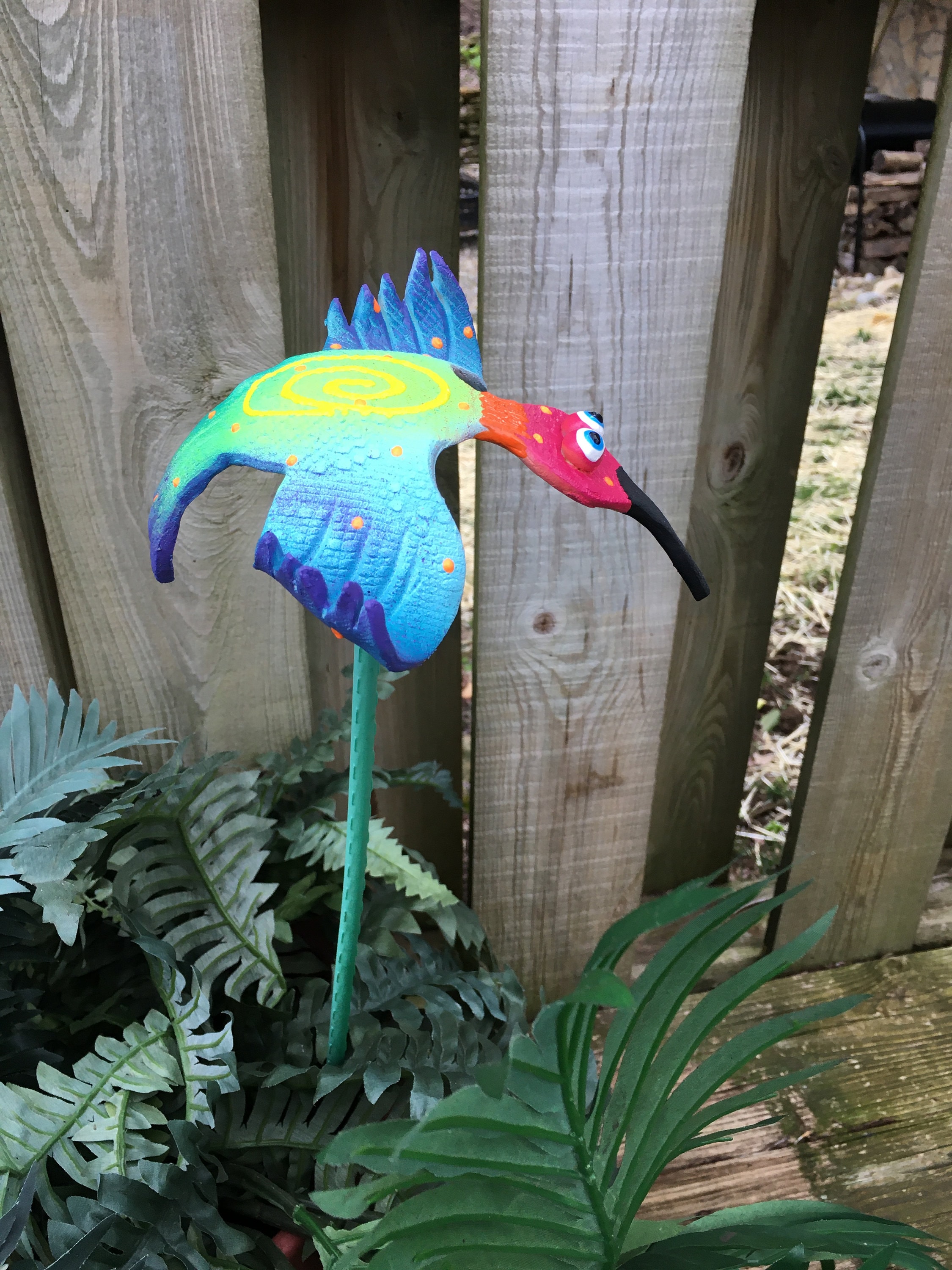 3 x Hummingbird,Garden Decor, Gifts For Gardeners, Garden Stakes