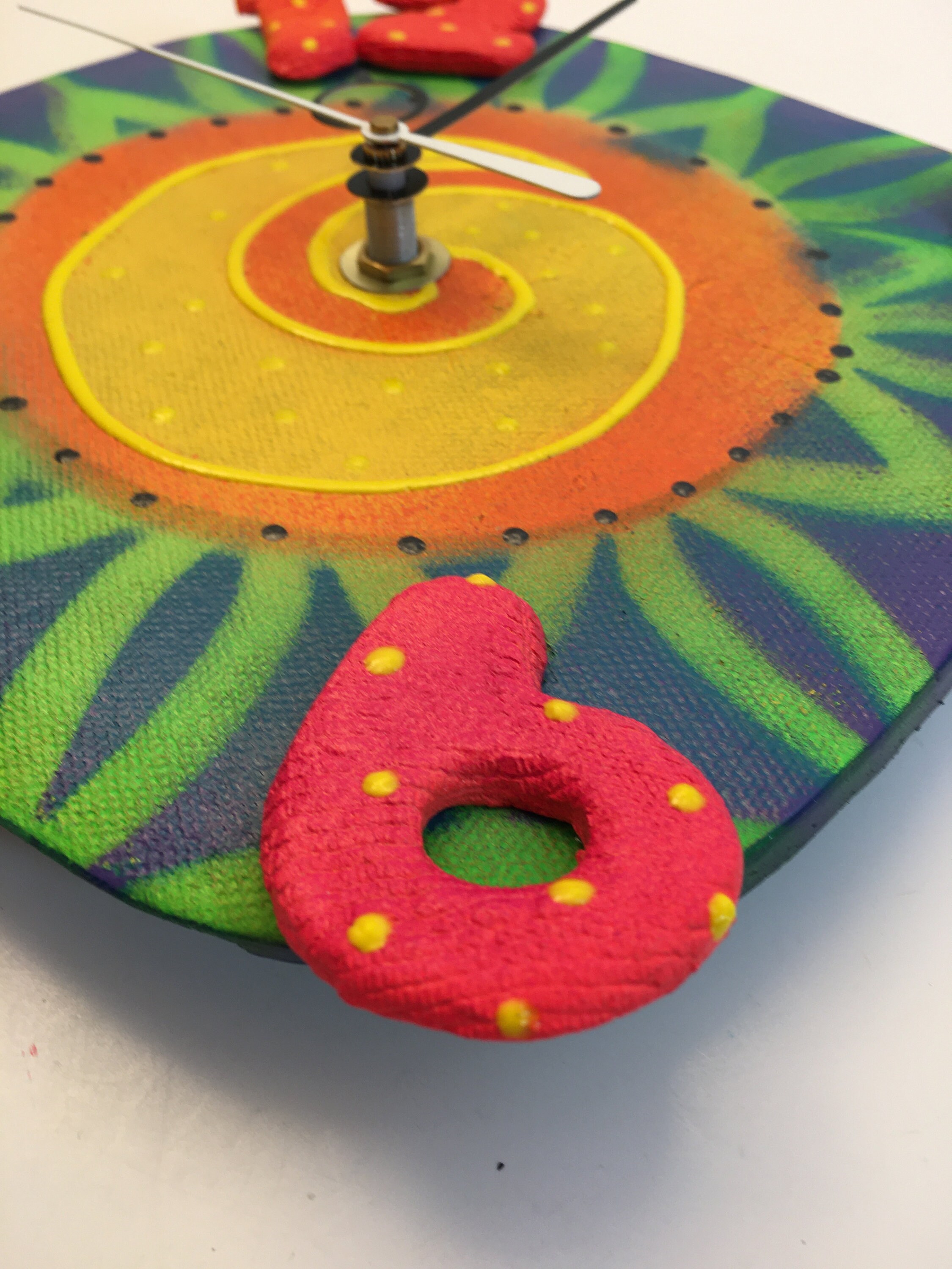 Modern Wall Clock Ceramic Clock Unique Clock Abstract Clock Contemporary Clock Cool Clocks For