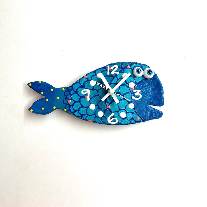 Fish Clock - Etsy