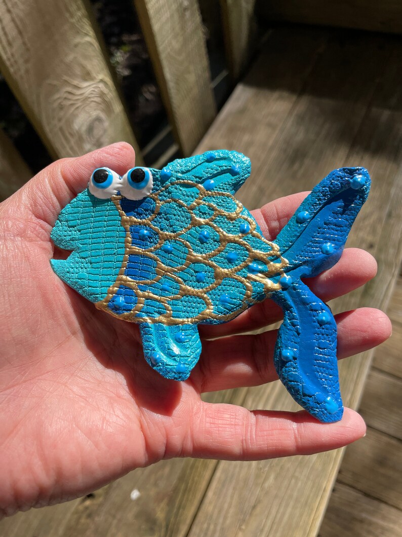 Fish Wall Decorfish Wall Art Beach House Decor Lake House Etsy