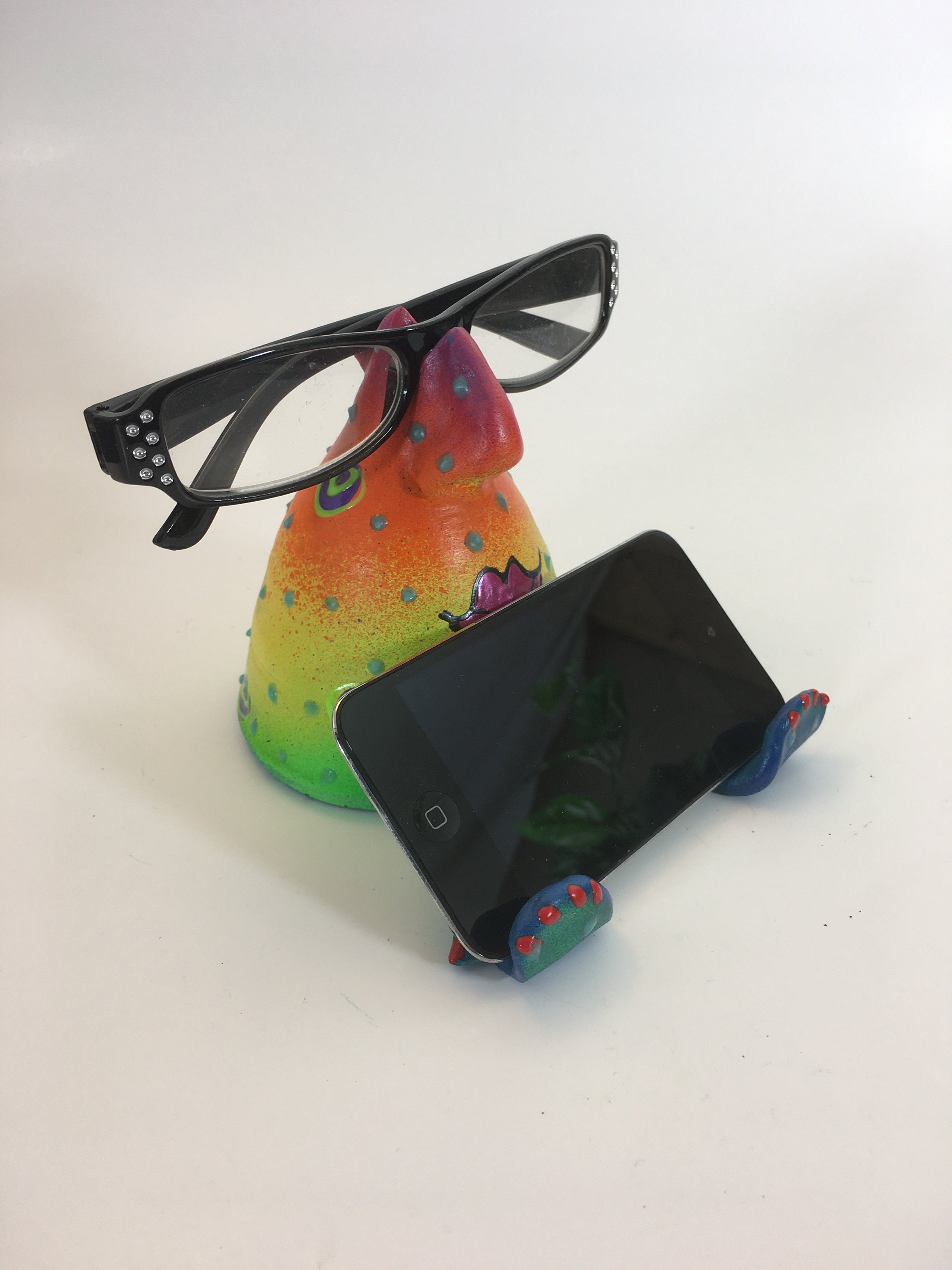 IPHONE STANDEYE GLass Holder ,Cell Phone Desk Stand,Women Gift