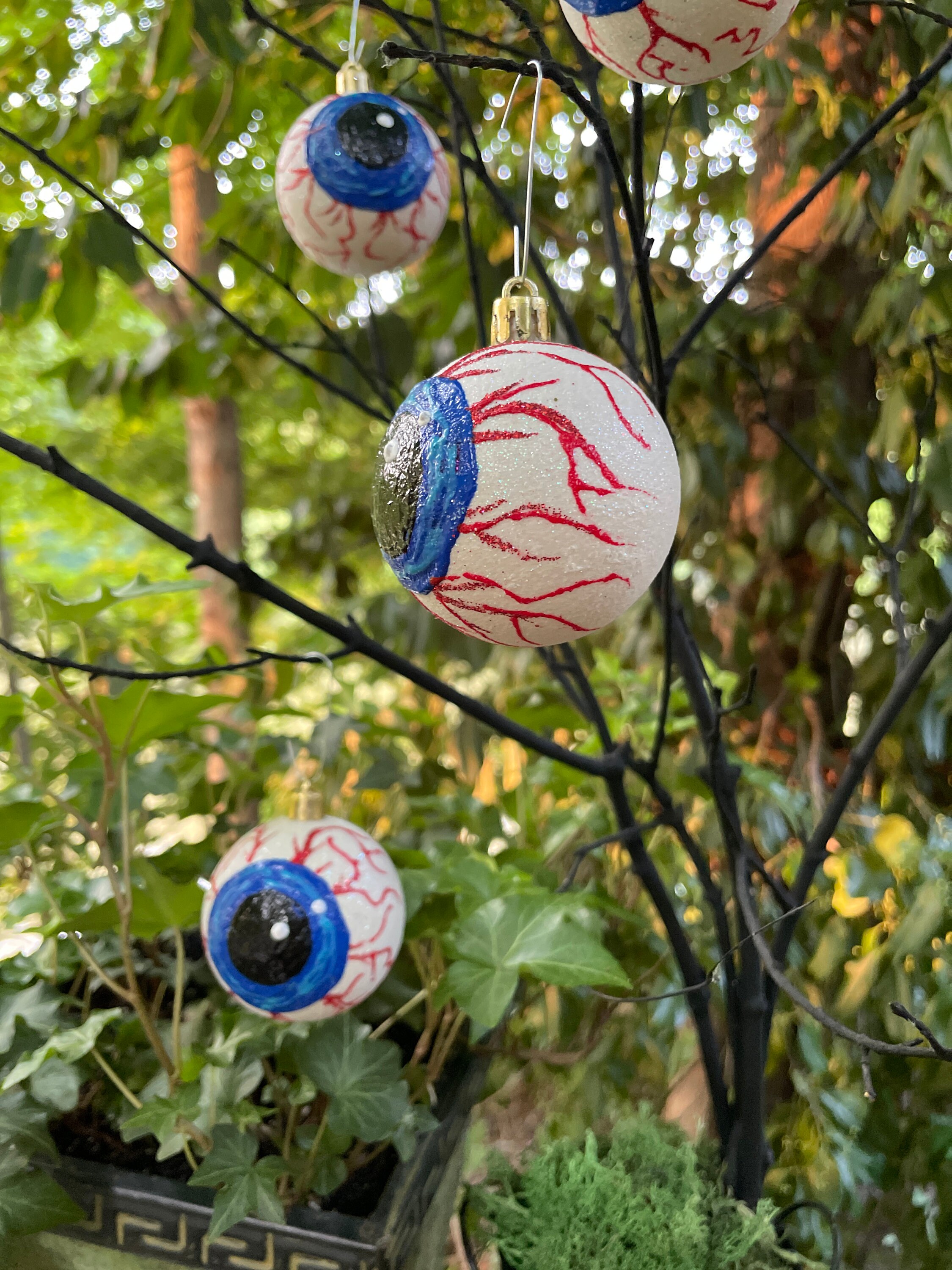 Halloween Eyeball Ornaments ,Spooky Home Decor, Eyeball Ornaments