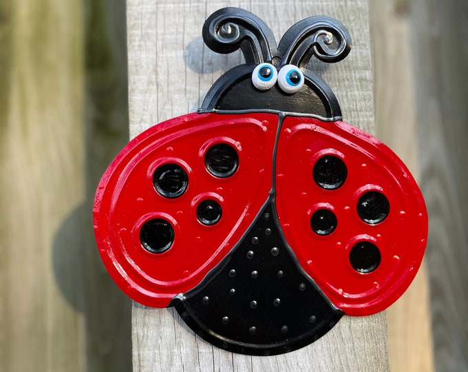 Ladybug Wall Hanging,ladybug Insects,ladybug Art,ladybug Sign,ladybug ...