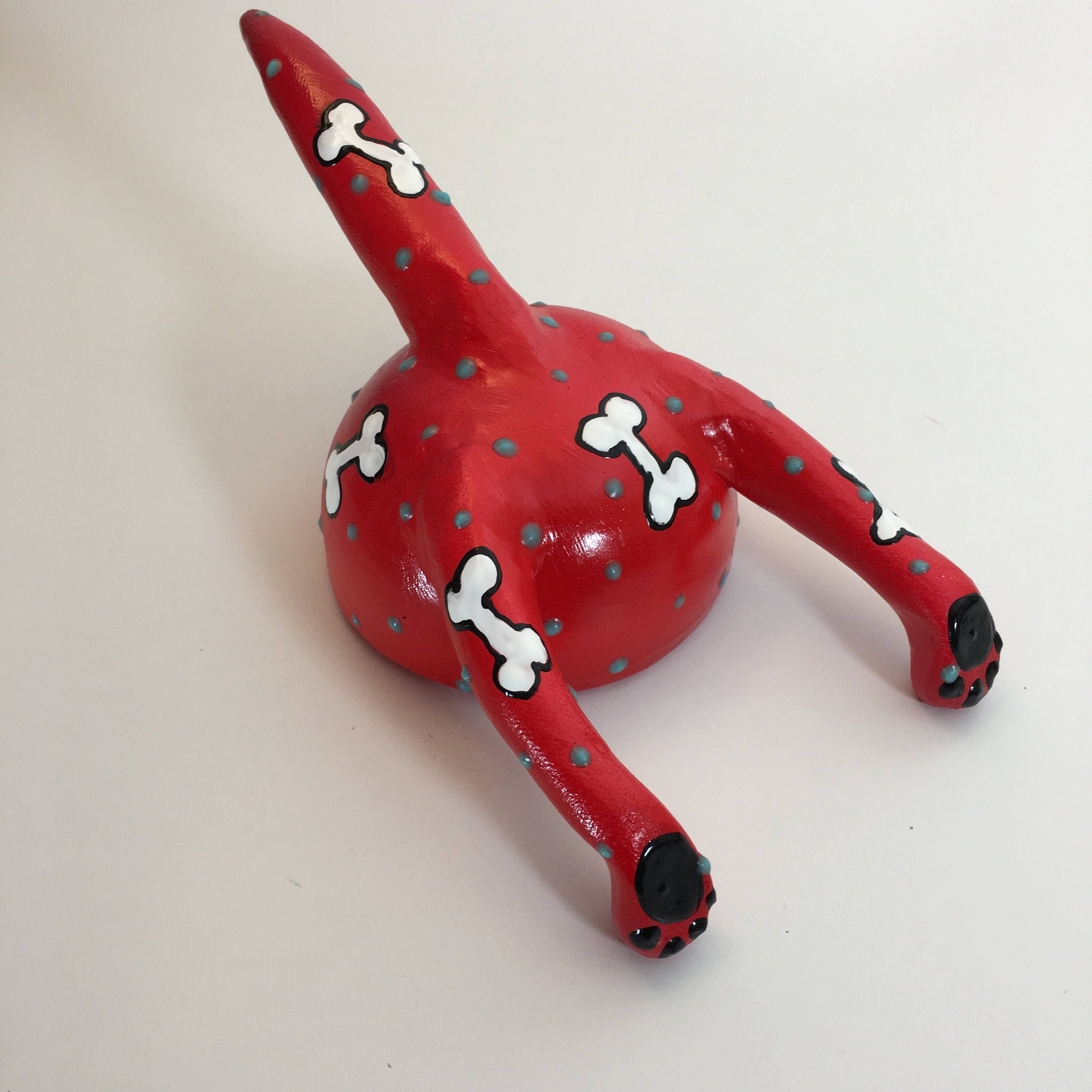 Dog Tail Leash HolderHandmade ceramic dog tail leash holder Etsy