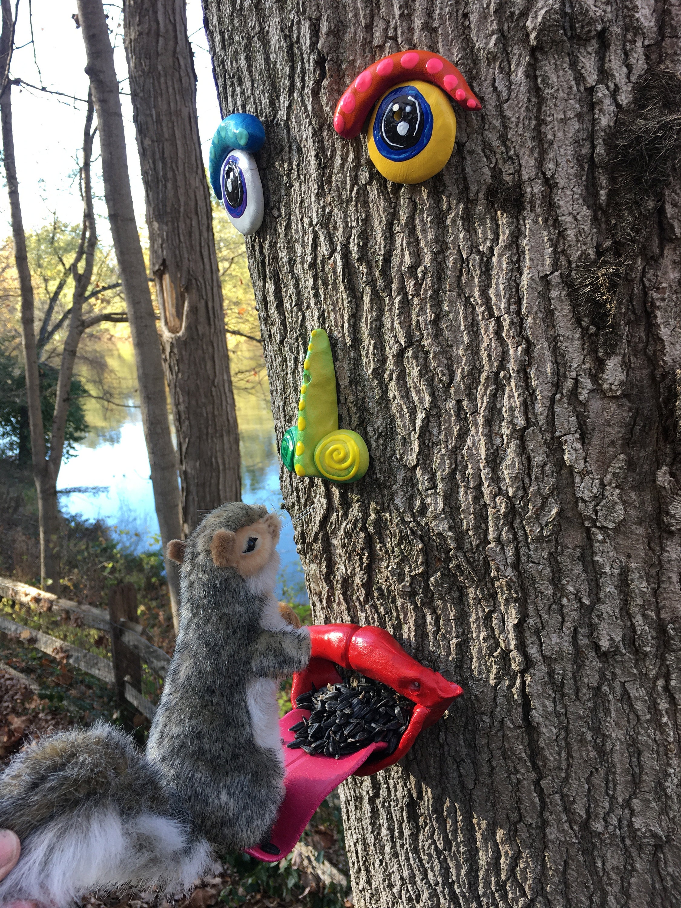 Special order for Leon Bird Feeder Tree Face