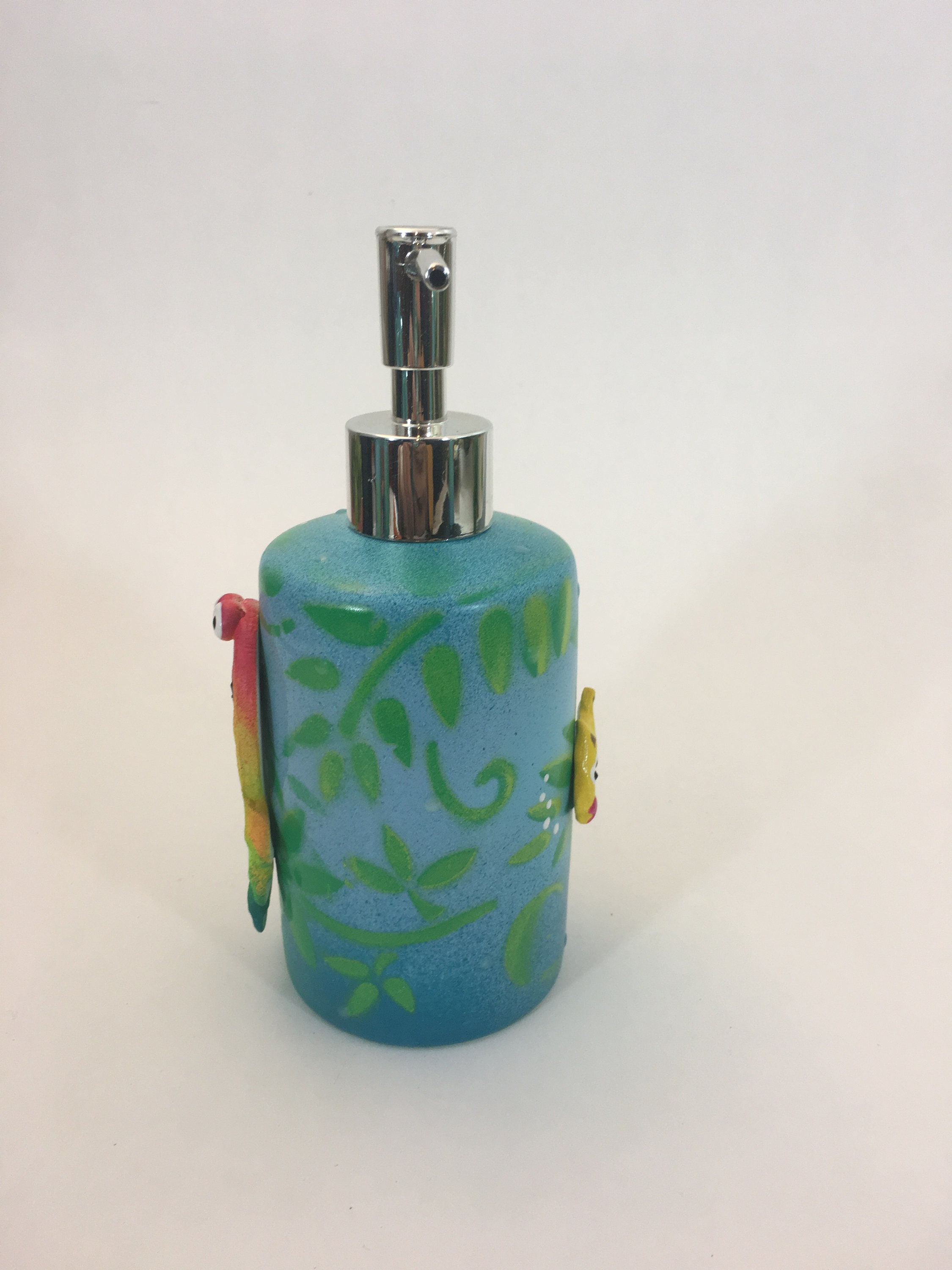 Ceramic Soap Dispenser, Beach Theme,Sea Life, Under the Sea