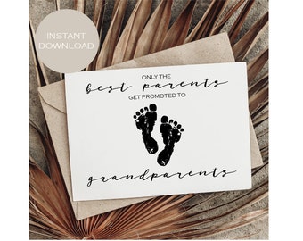 Pregnancy Announcement Card Set of 5