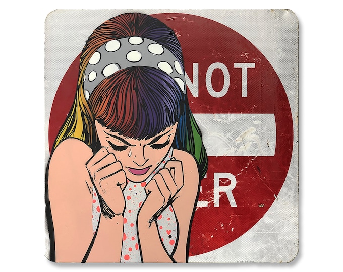 not her - 11" x 17" Limited Edition Print