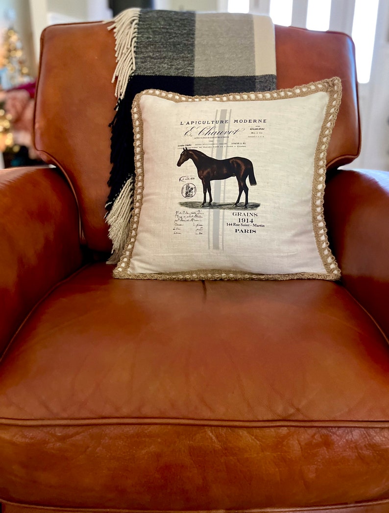 Pillow Cover Modern Farmhouse Style 18x18 Throw Pillow Etsy