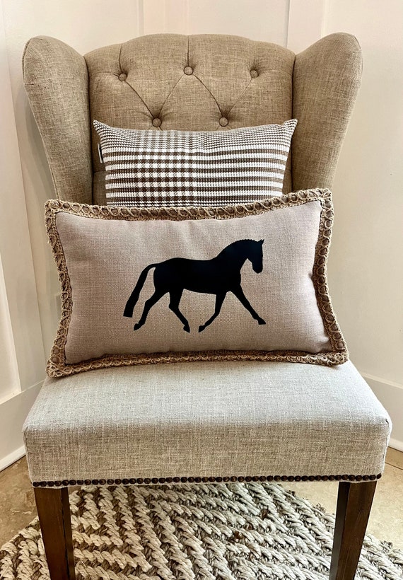Horse pillow covers sales