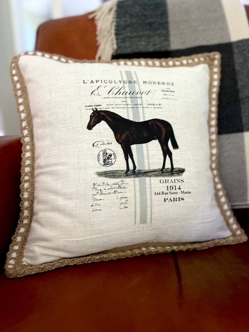 Pillow Cover Modern Farmhouse Style 18x18 Throw Pillow Etsy