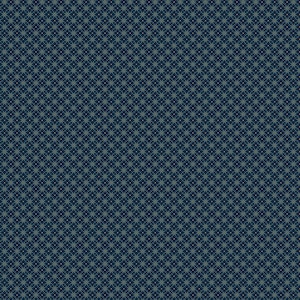 Sturbridge Floral Petites Blue Gear Grid.  Designed by Pam Buda for Marcus Fabric.