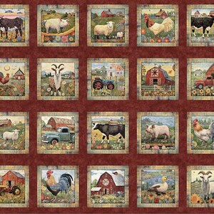 Heartland farm  panel by Dan Morris.