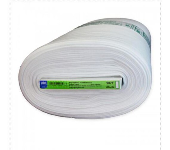 Fusible Fleece interfacing by Pellon. Etsy