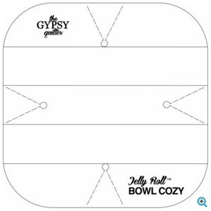 Template for making Bowl Cozy.